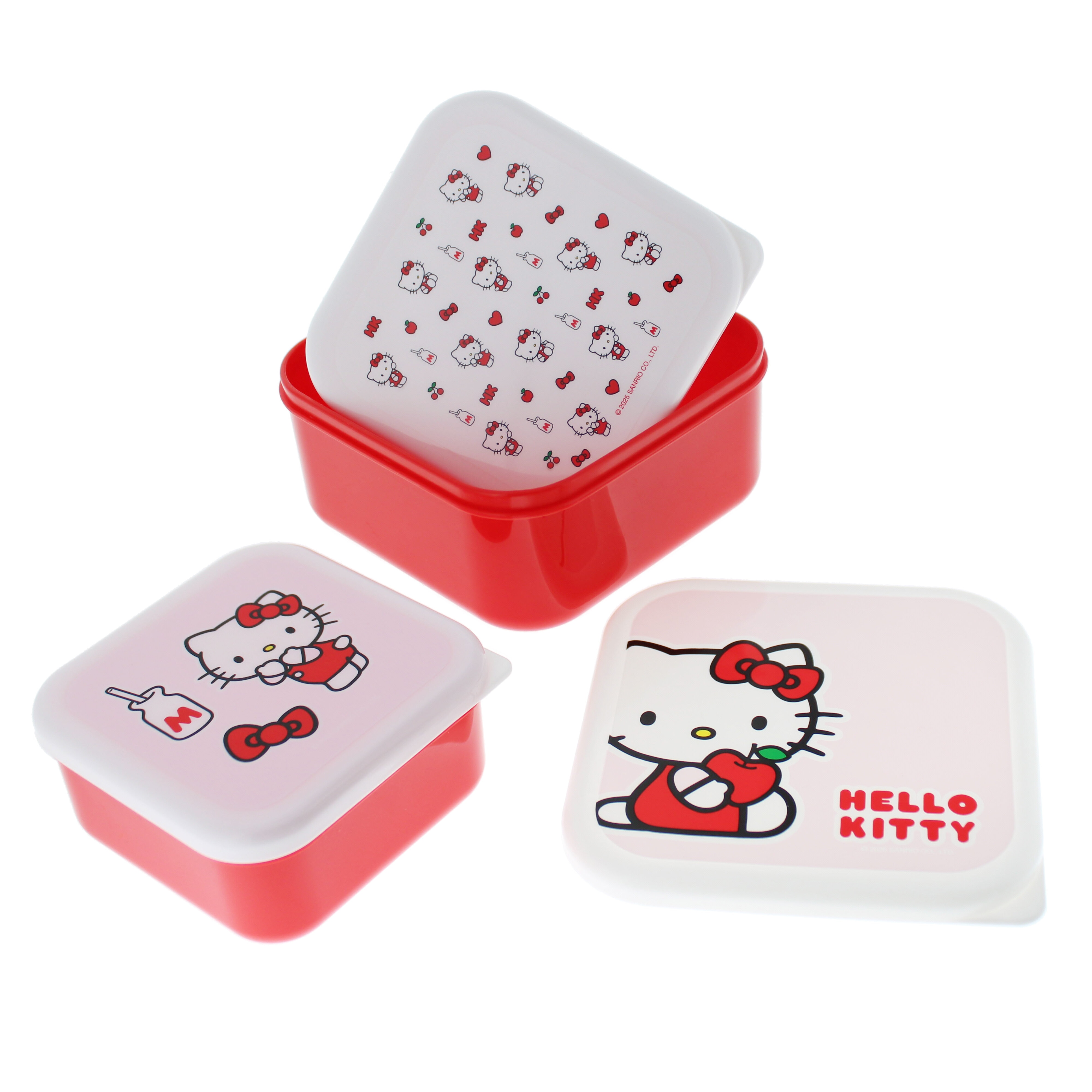 3-pack Hello Kitty Pretty In Pink lunchlådor