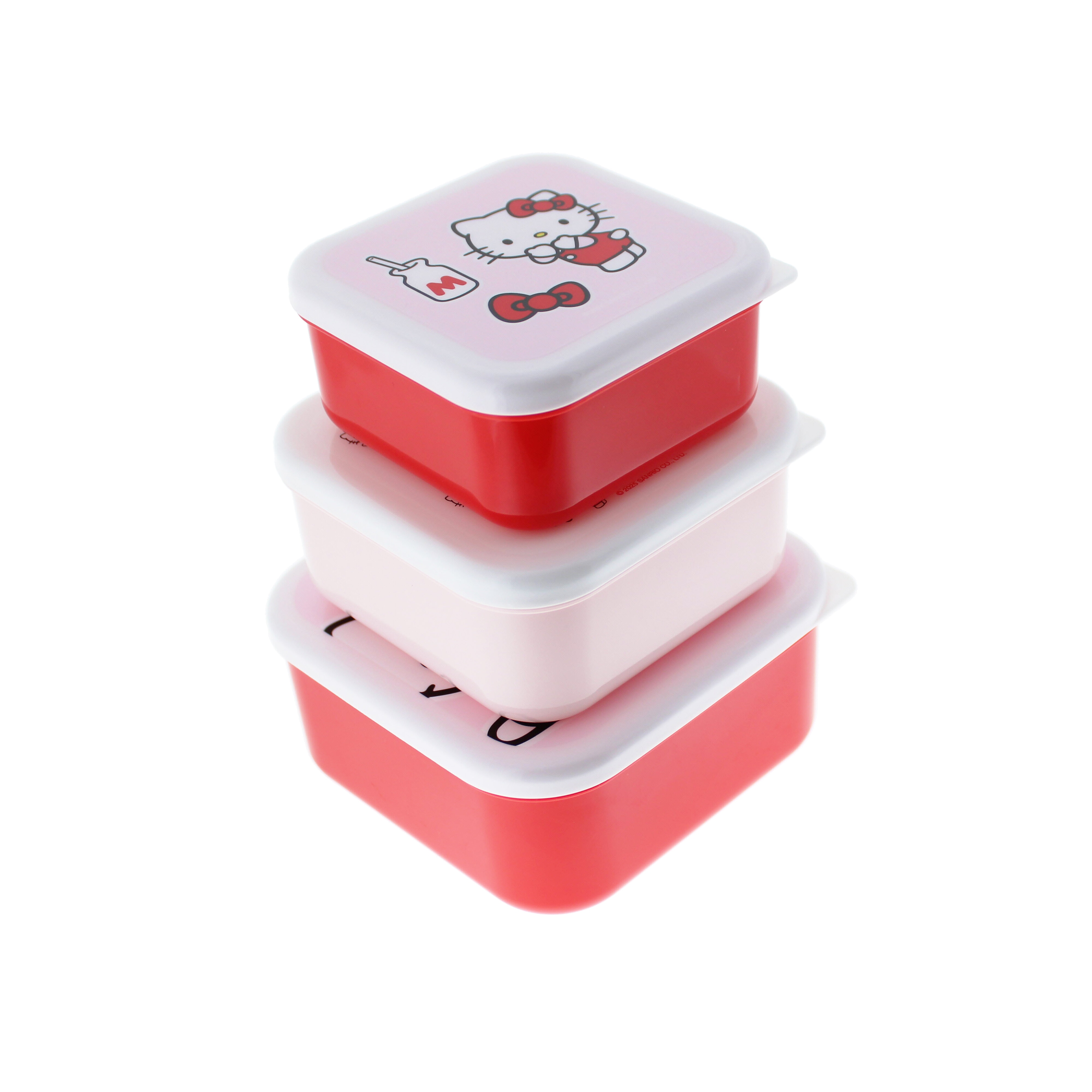 3-pack Hello Kitty Pretty In Pink lunchlådor