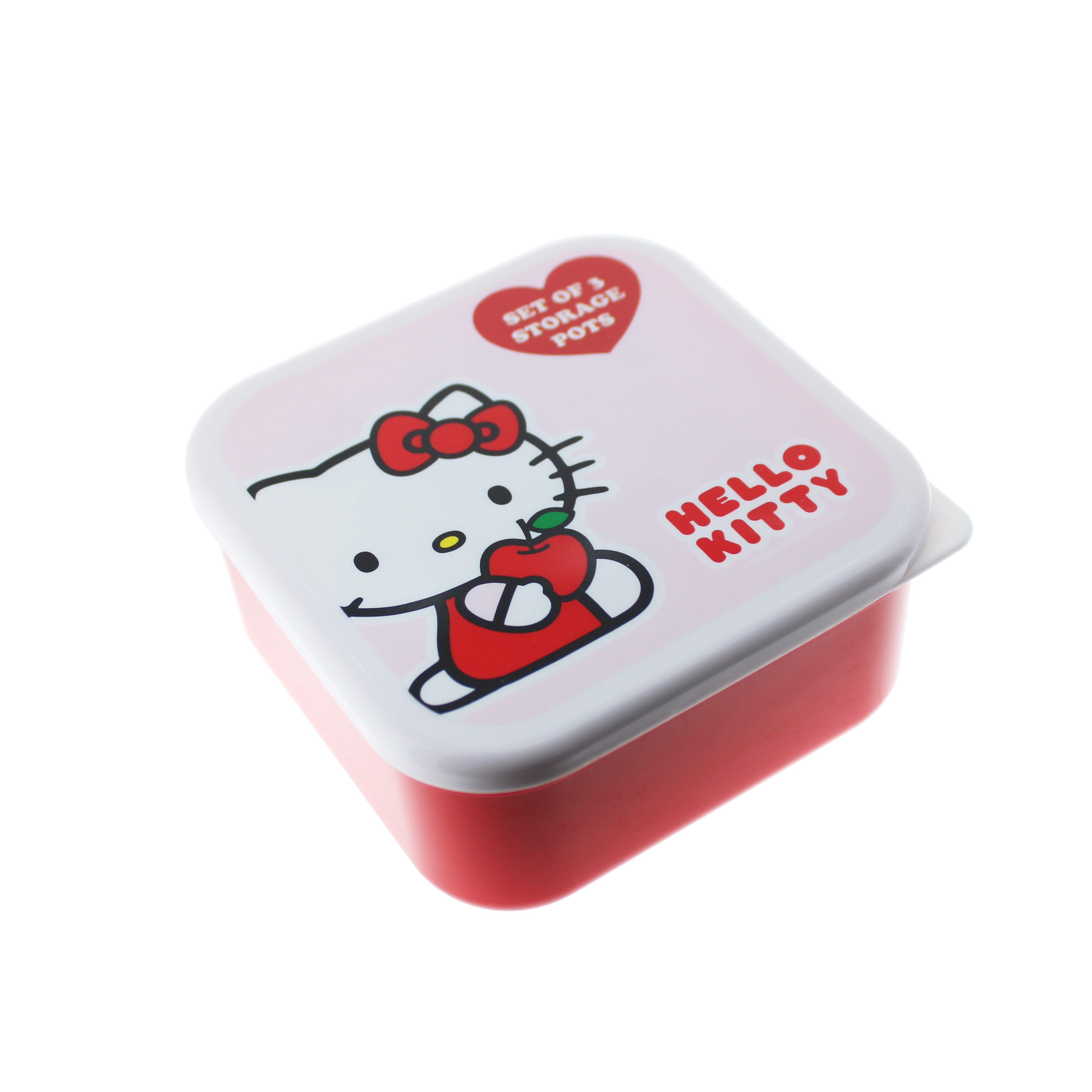 3-pack Hello Kitty Pretty In Pink lunchlådor