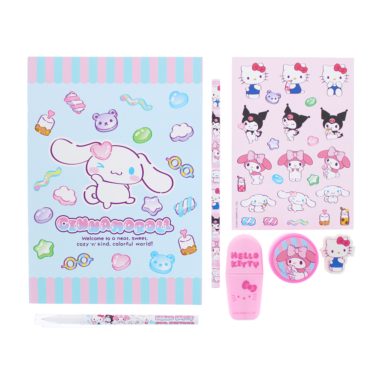 HK Sweets Super Stationery Set