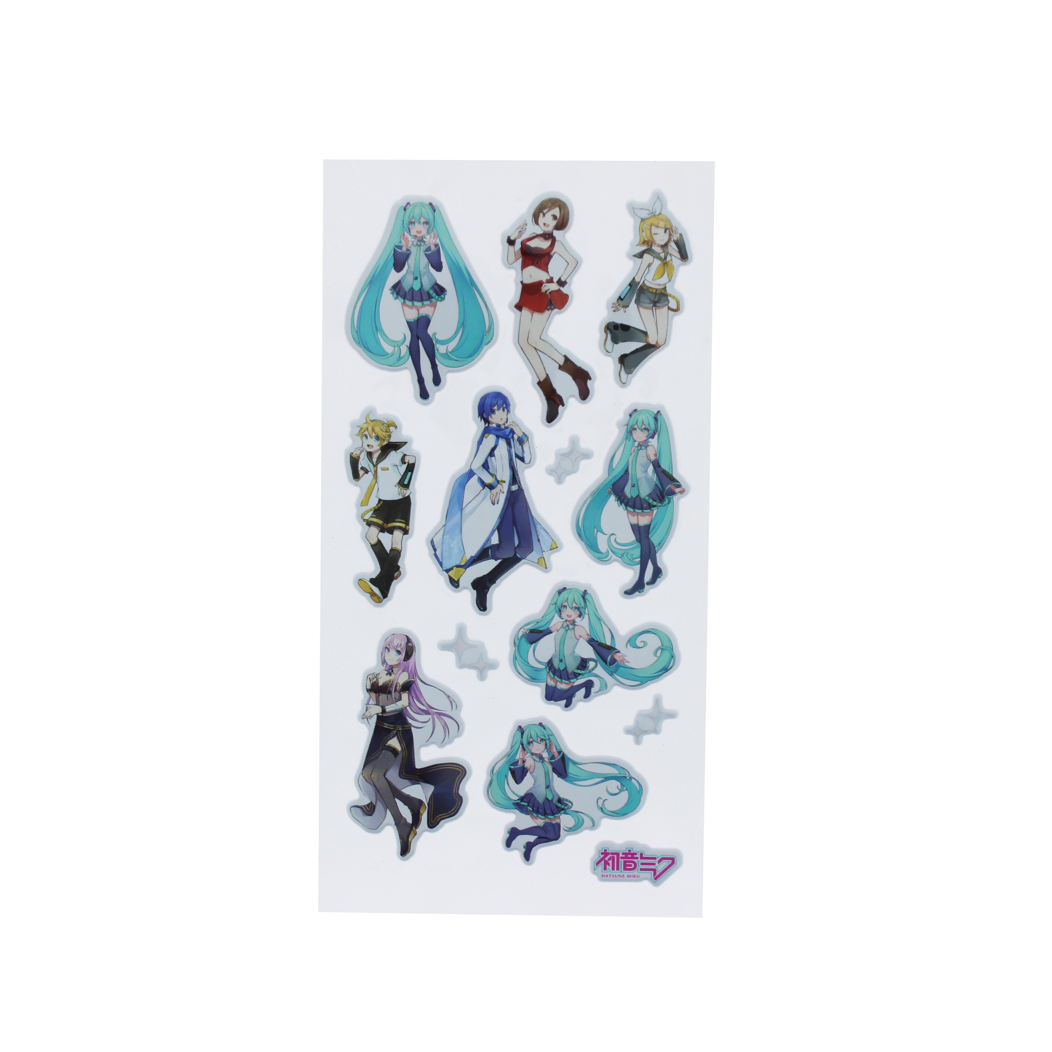 Hatsune Miku Puffy Stickers