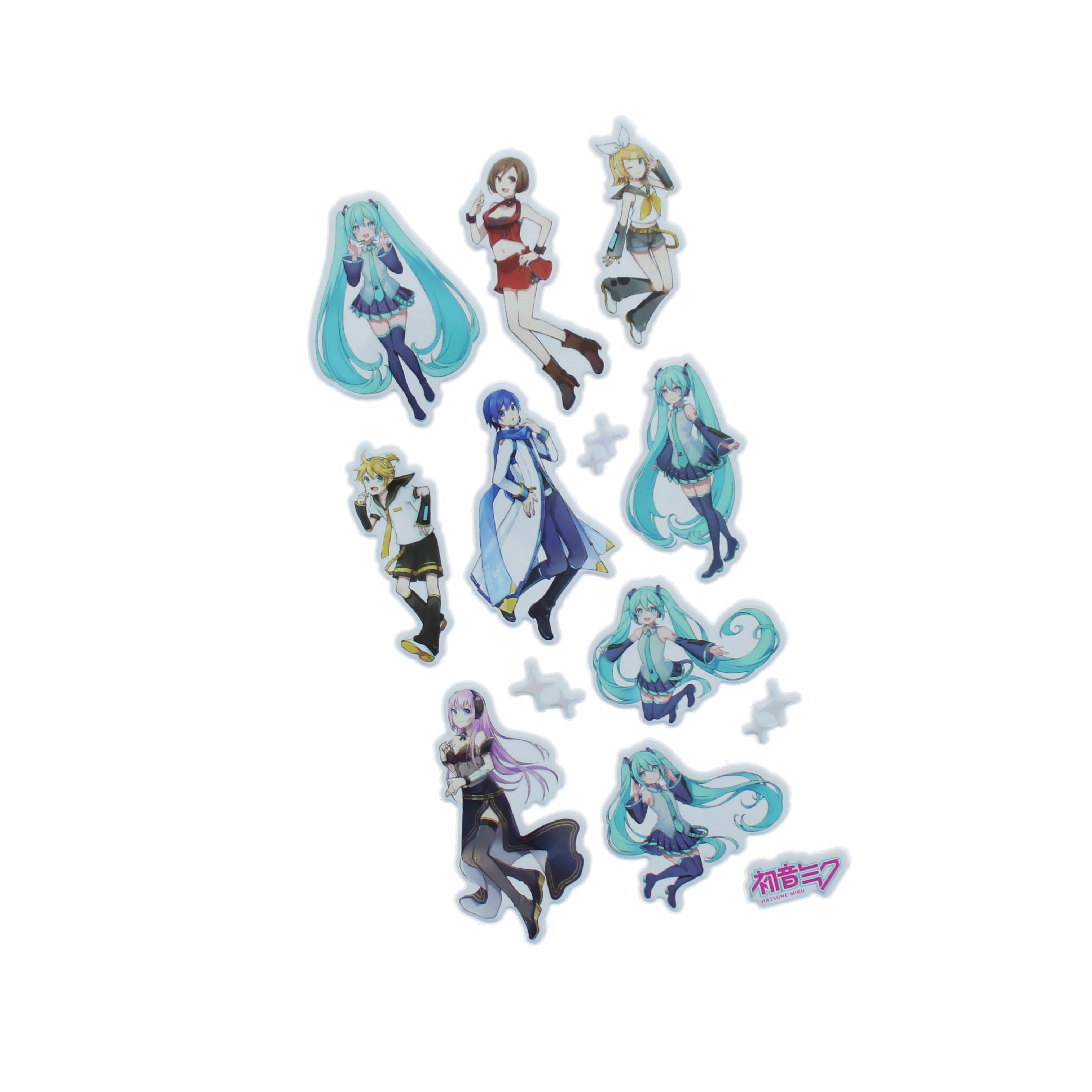 Hatsune Miku Puffy Stickers