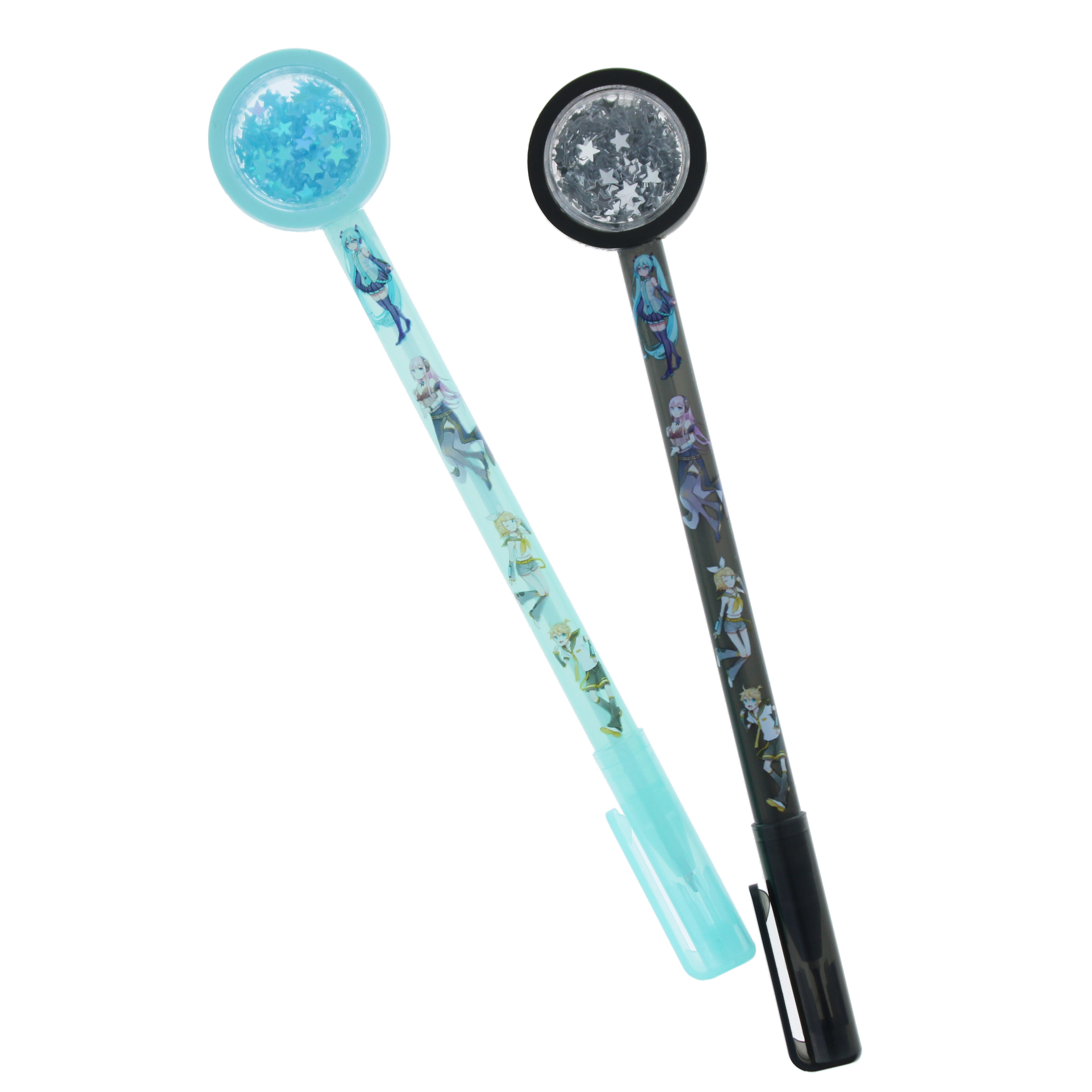 Bläckpenna med glittertopp, Hatsune Miku