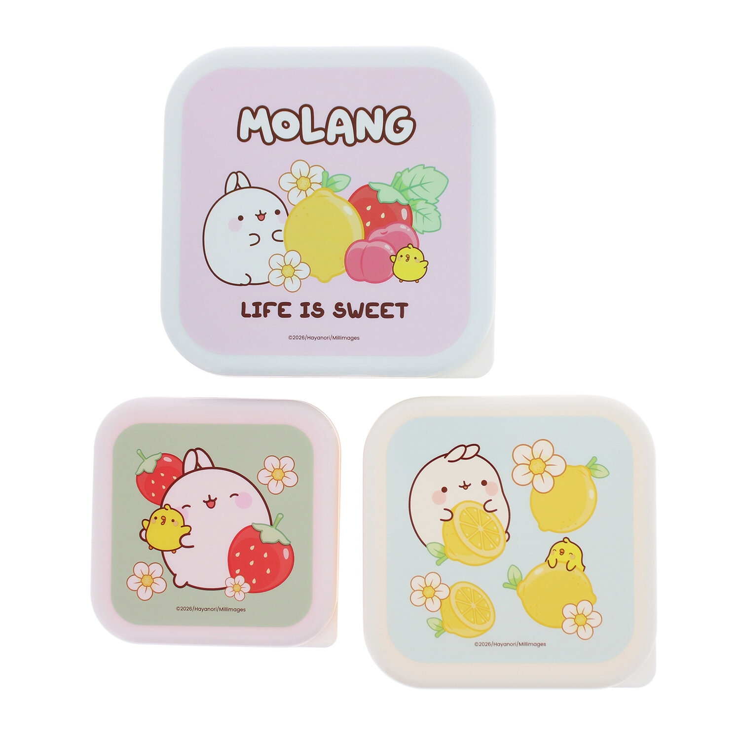 Molang Fruits Lunchlådor