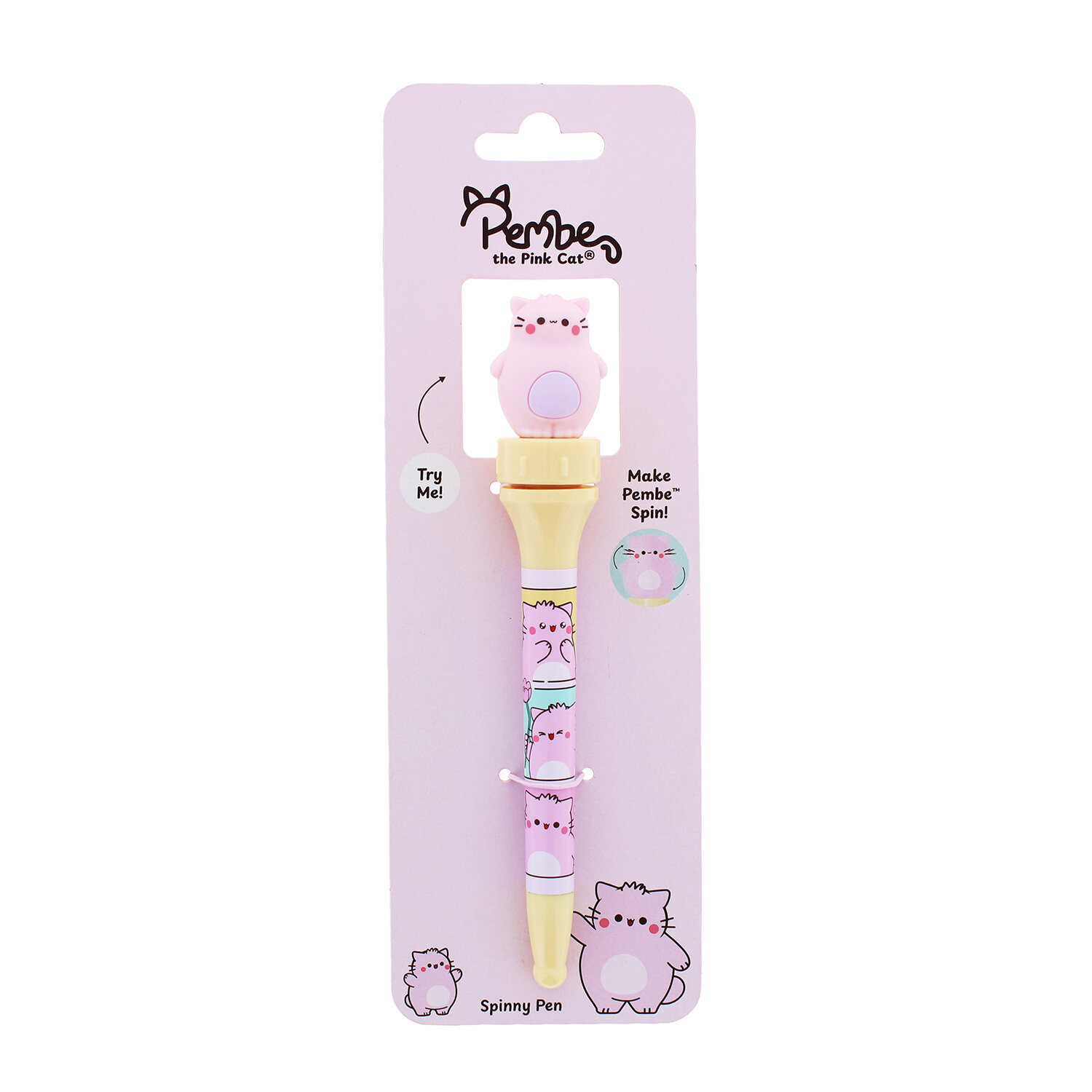 Pembe Spinny Pen