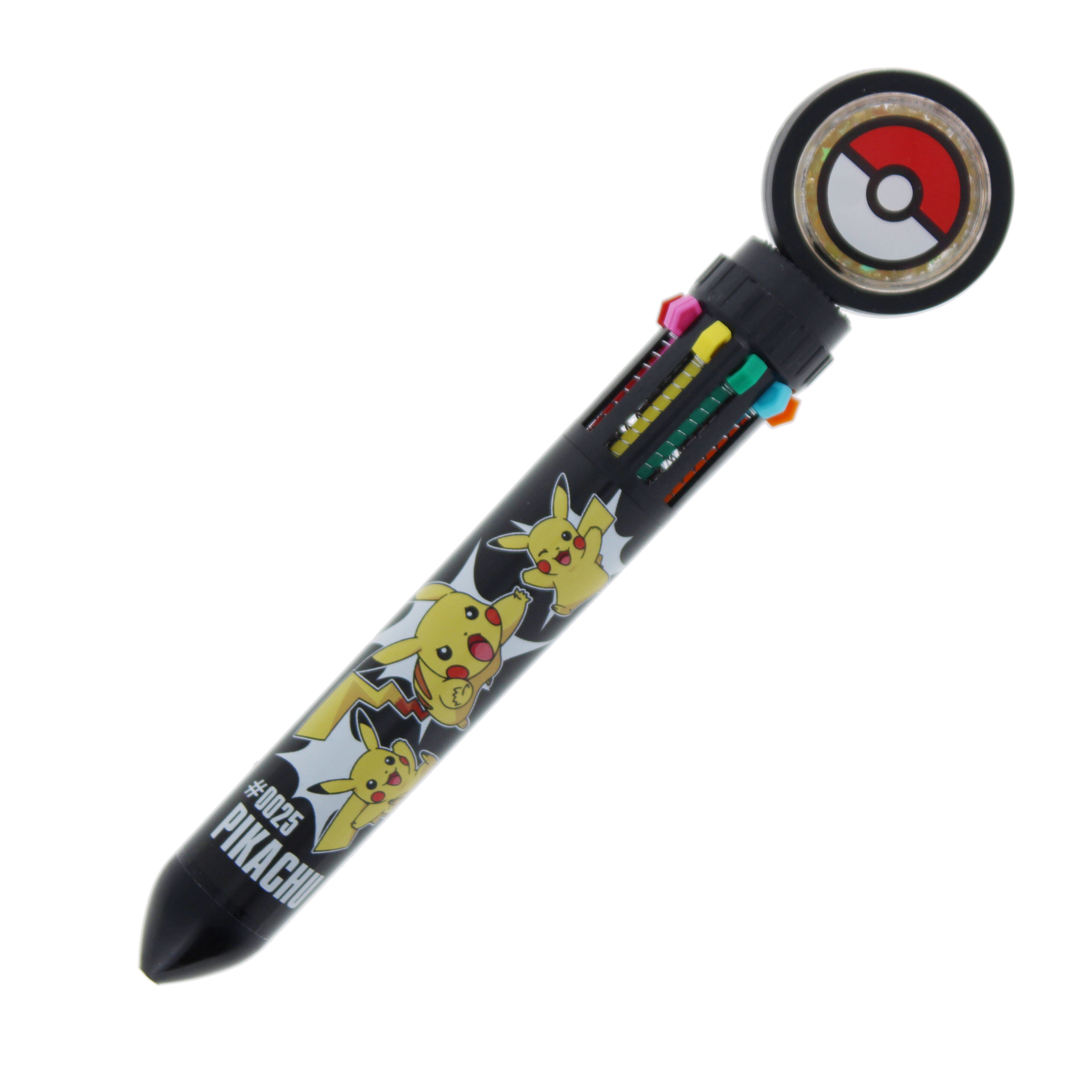 Flerfärgspenna med 10 färger, Pokemon Pika