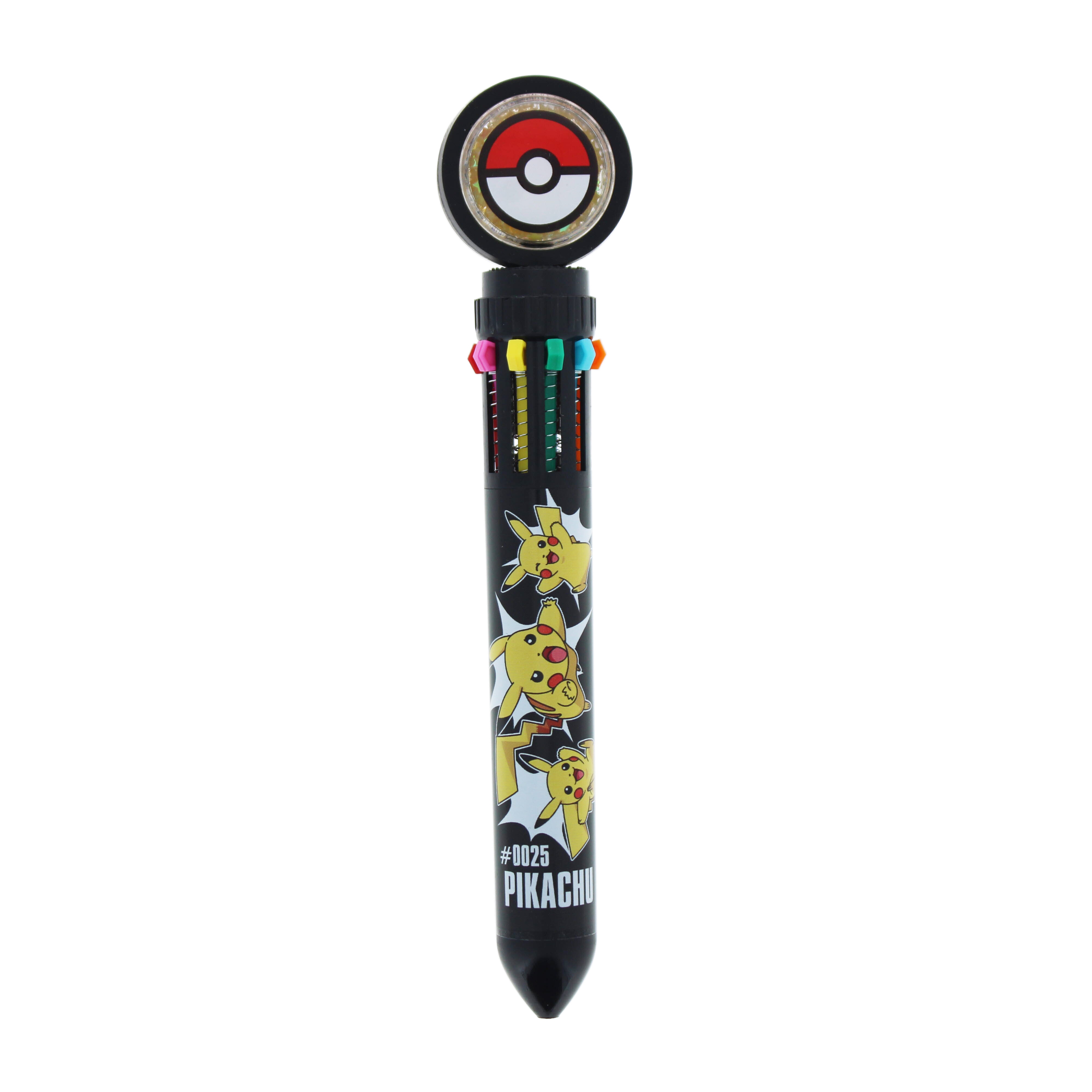 Flerfärgspenna med 10 färger, Pokemon Pika