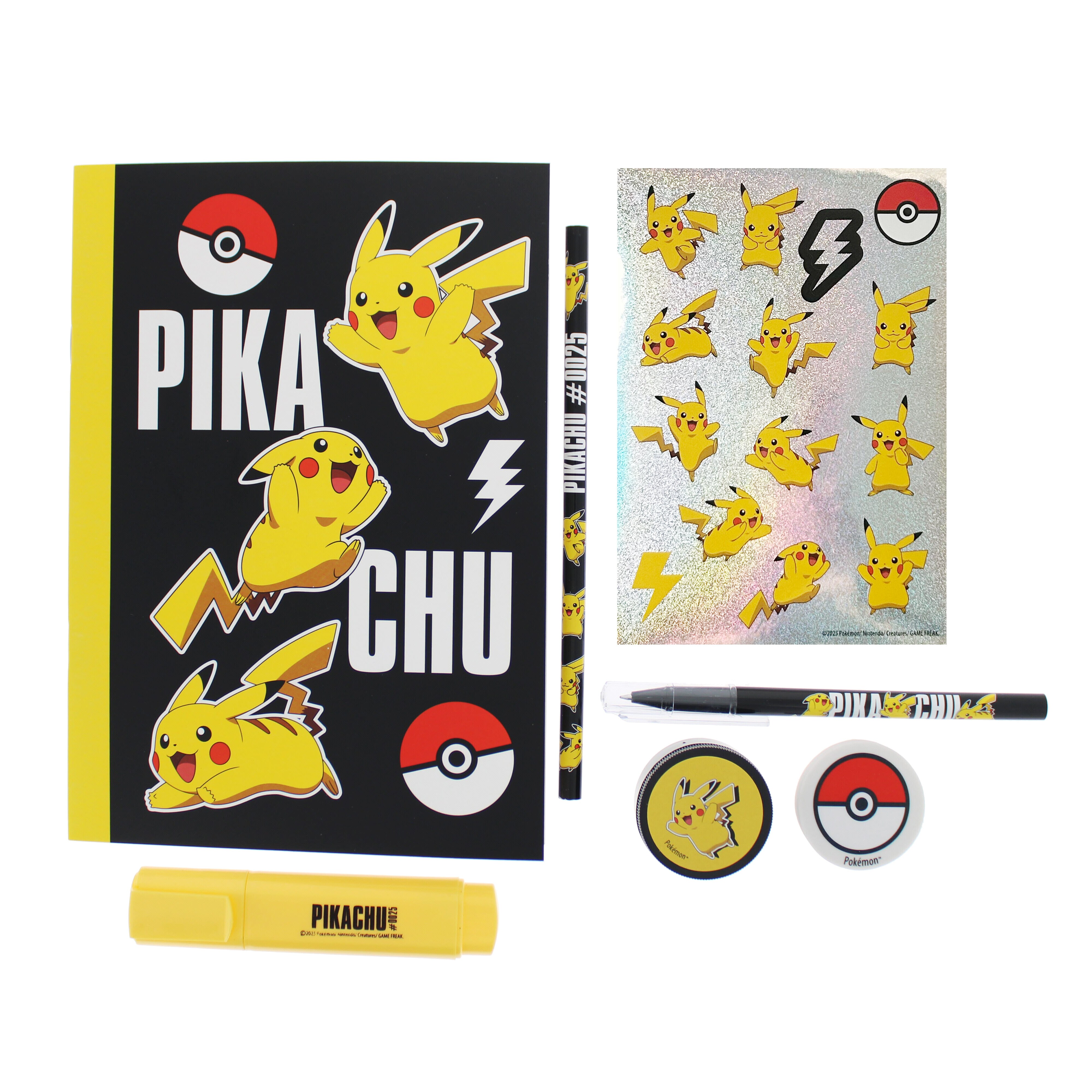 Super Stationery Set, Pokemon Pika