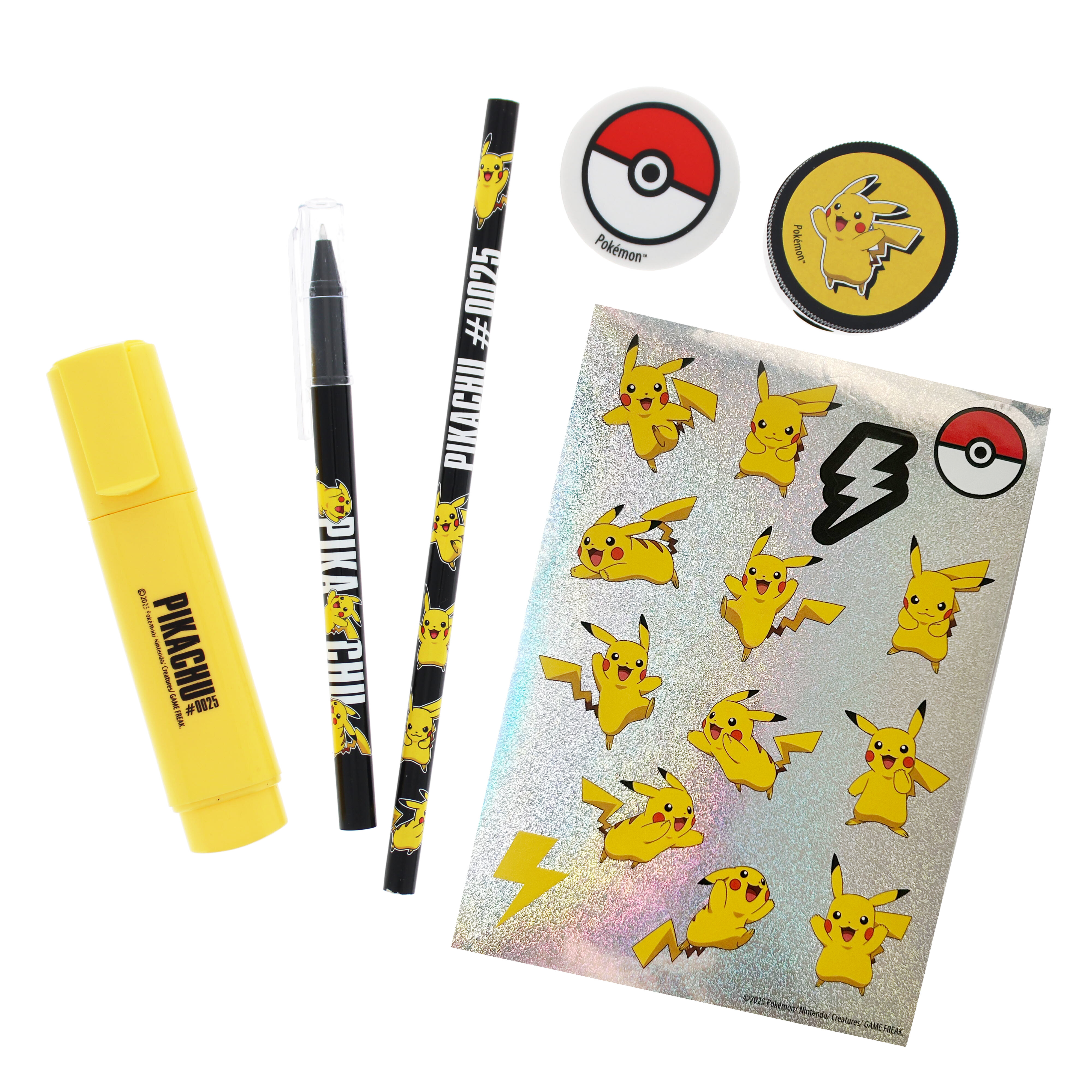 Super Stationery Set, Pokemon Pika