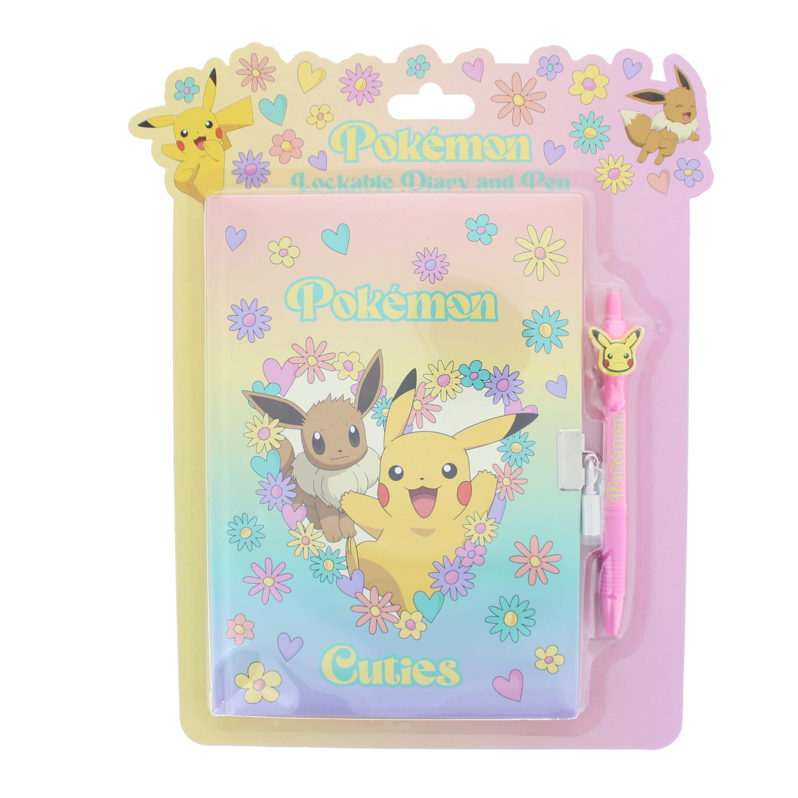 Pokemon Cuties A5 Dagbok Med Penna