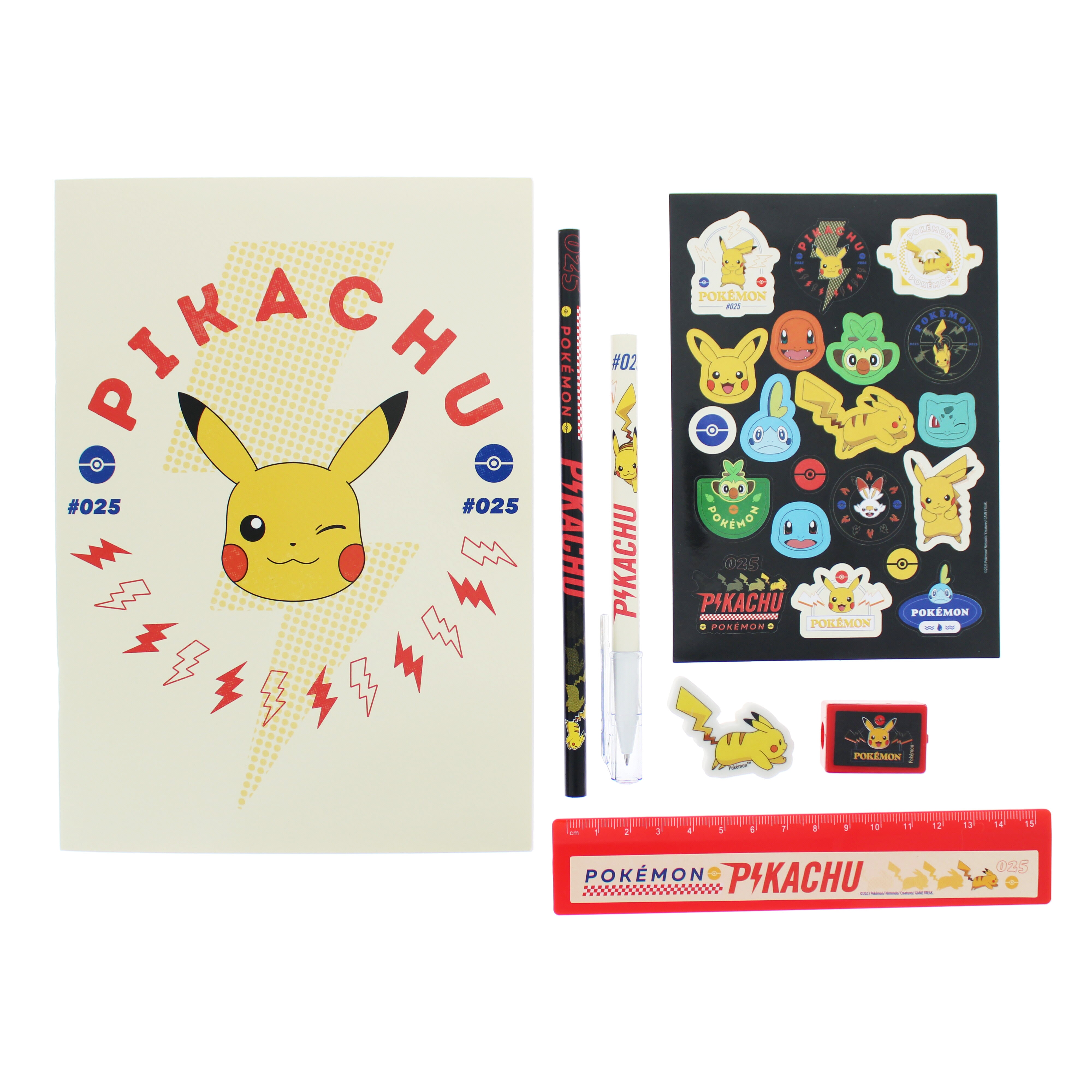 Stationery set - Pokémon Nostalgia