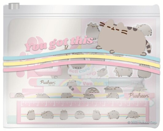 Stationery set - Pusheen, you got this