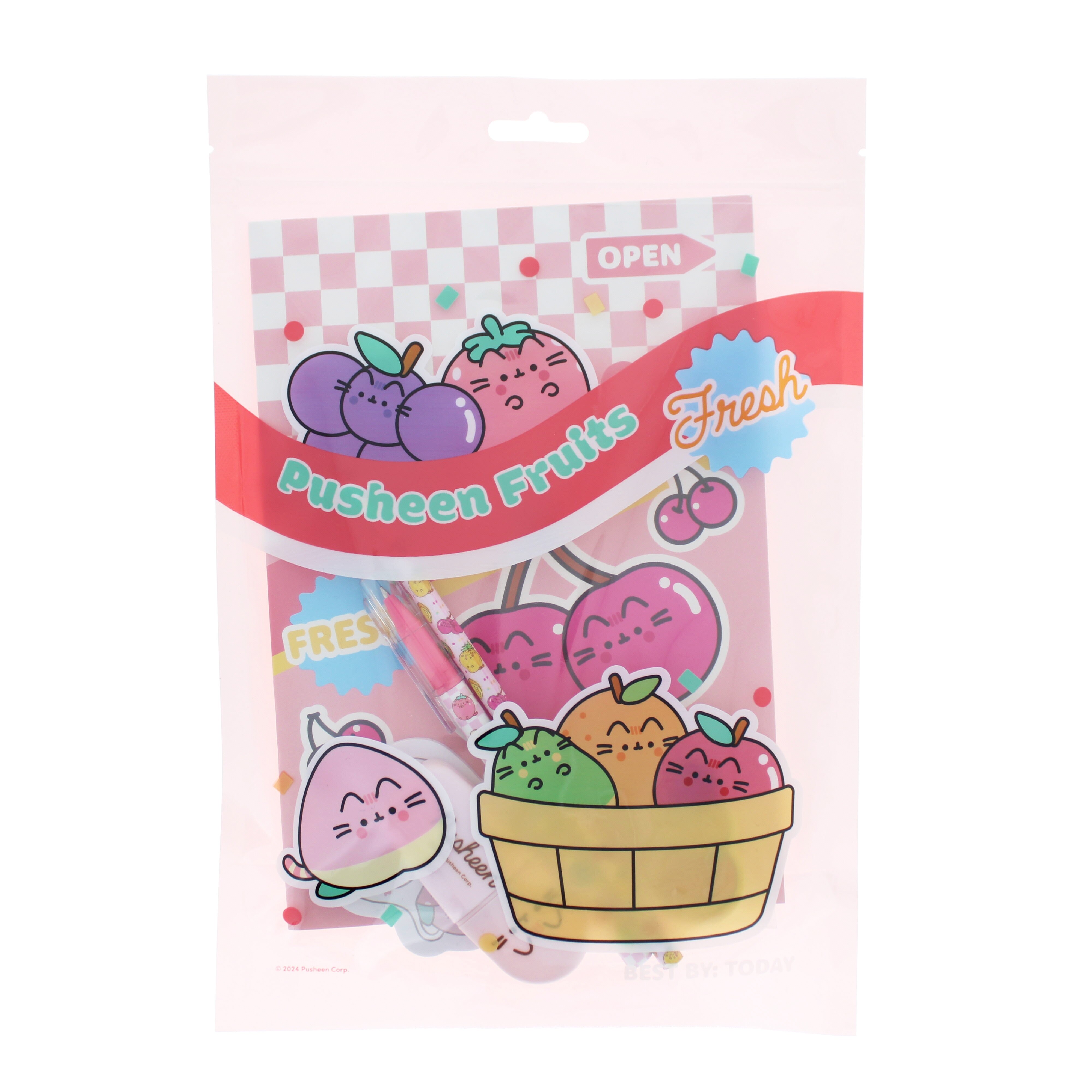 Stationery Set - Pusheen Fruits