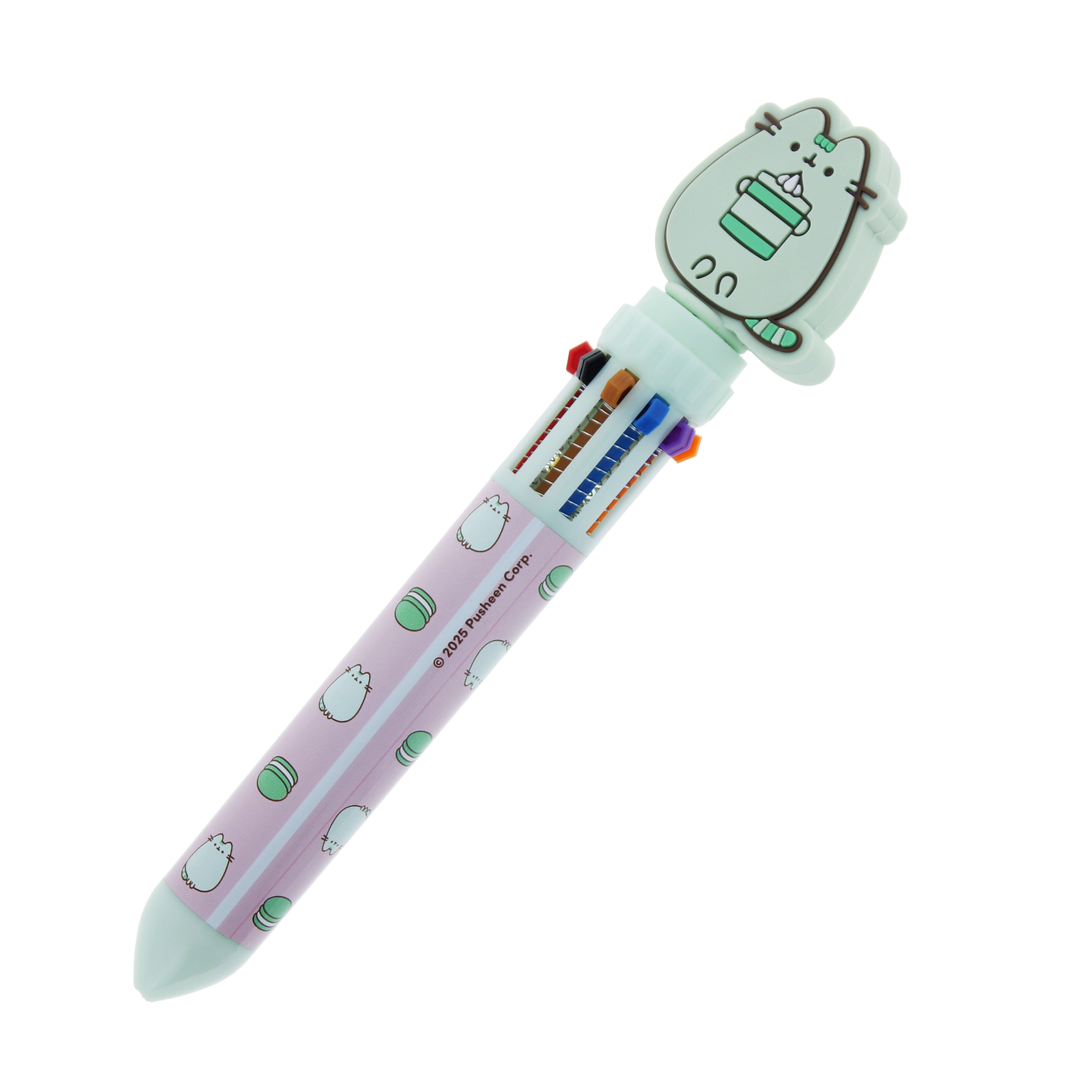 Flerfärgspenna med 10 färger, Pusheen Sweets