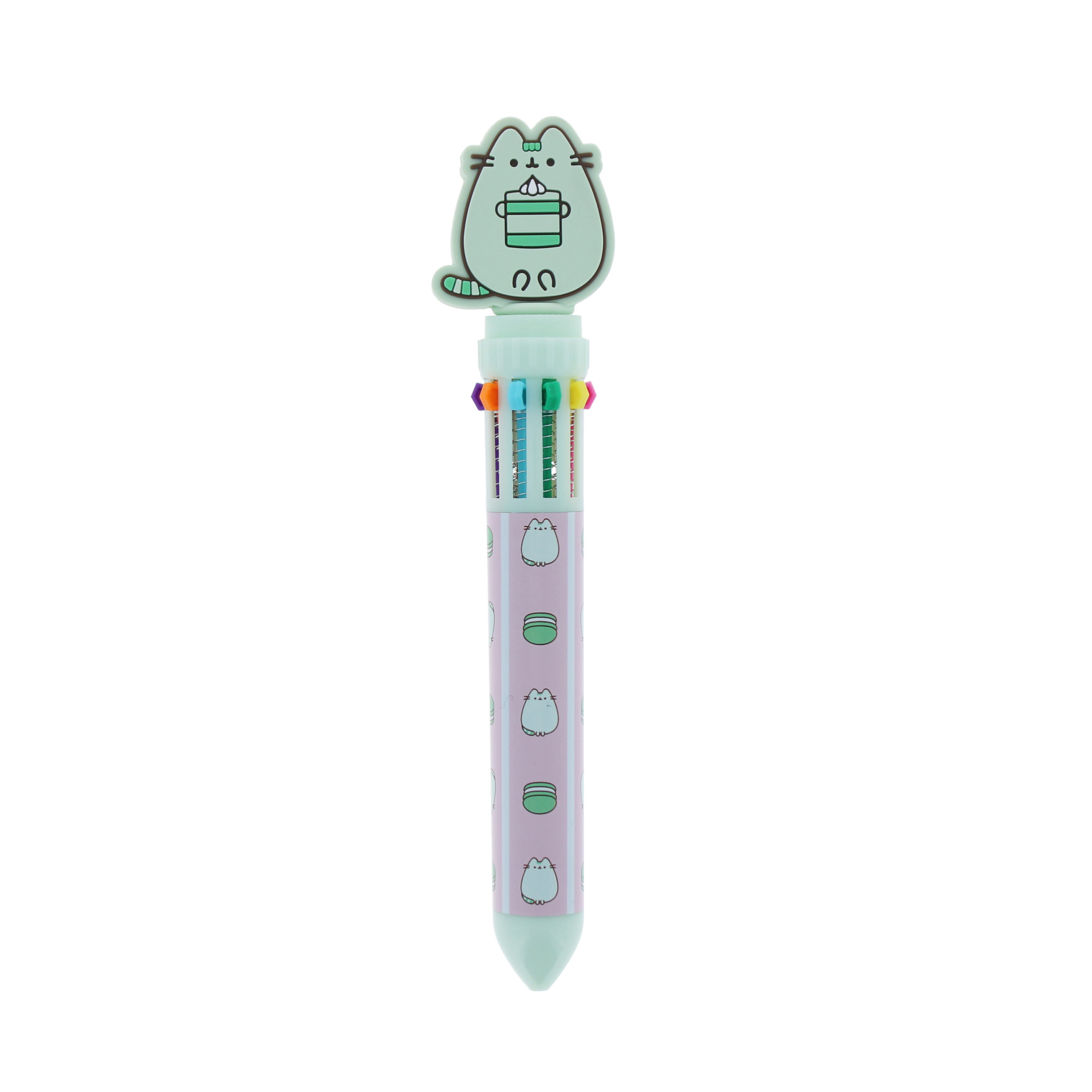 Flerfärgspenna med 10 färger, Pusheen Sweets
