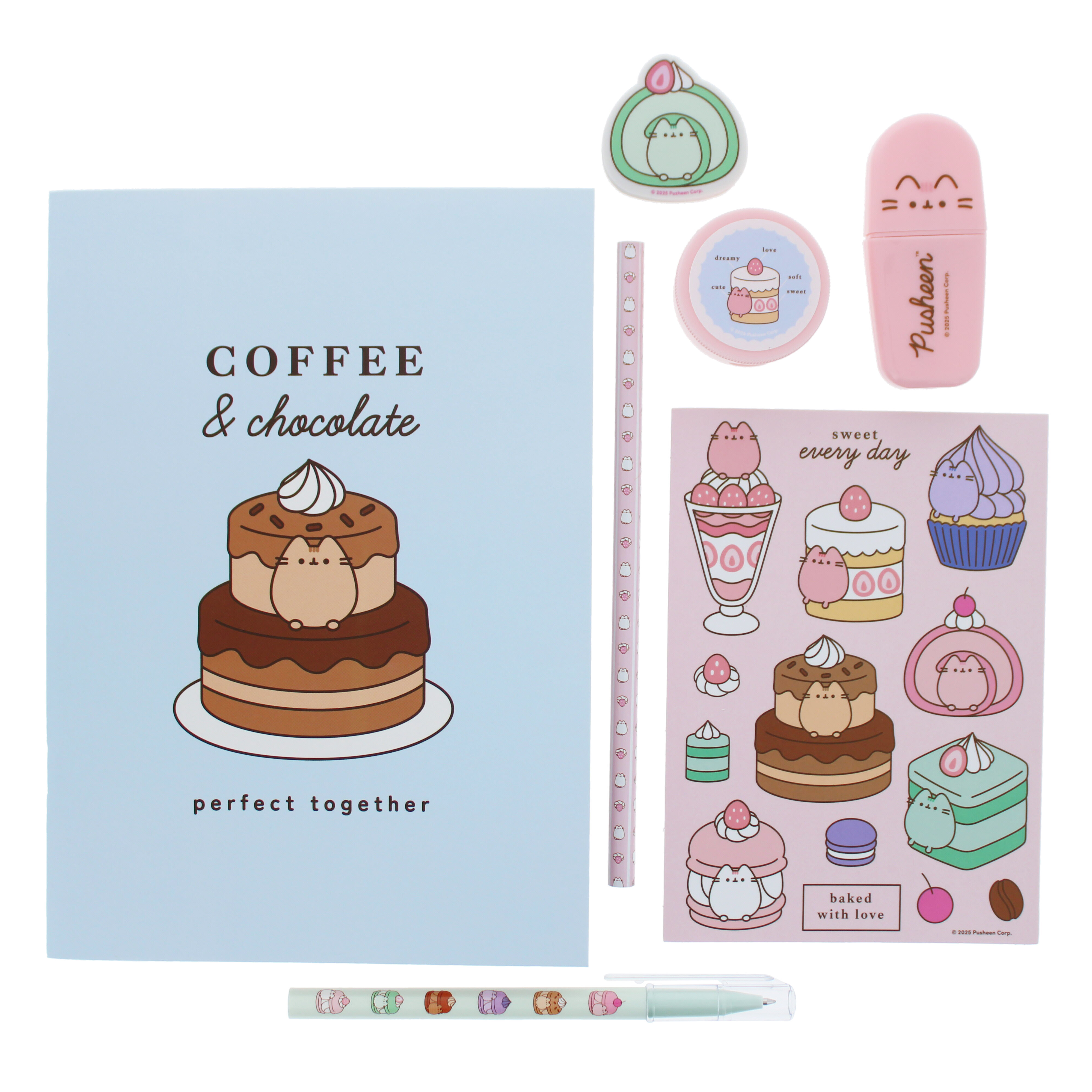 Super Stationery Set, Pusheen Sweets