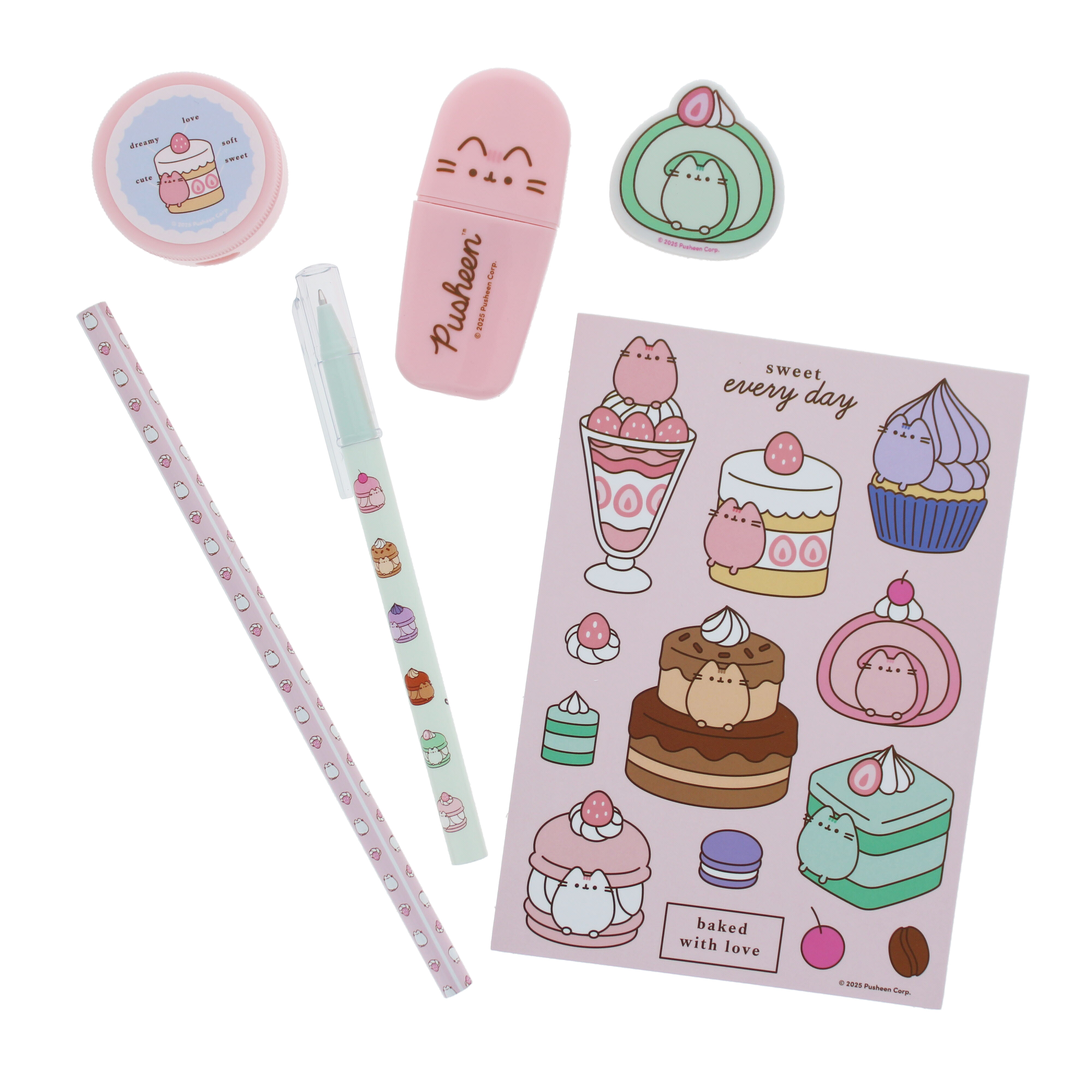 Super Stationery Set, Pusheen Sweets