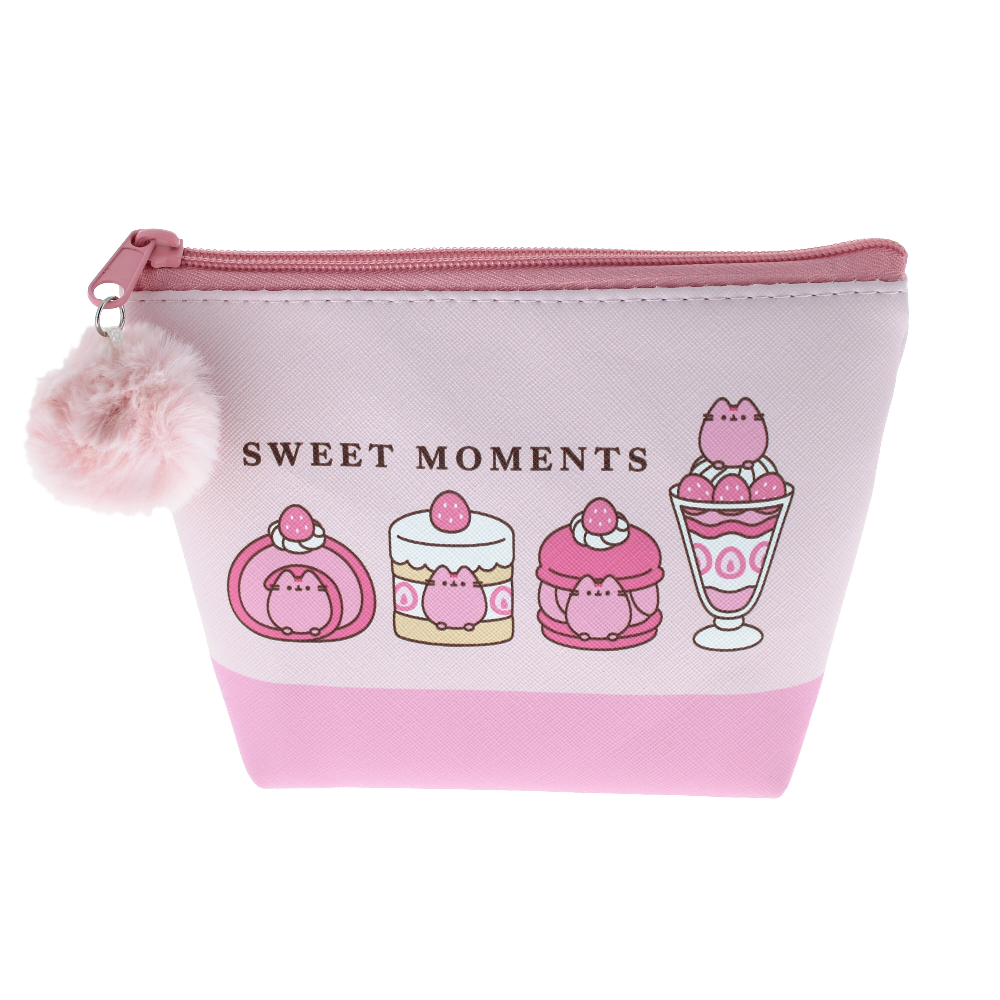 Pennfodral med pompom, Pusheen Sweets