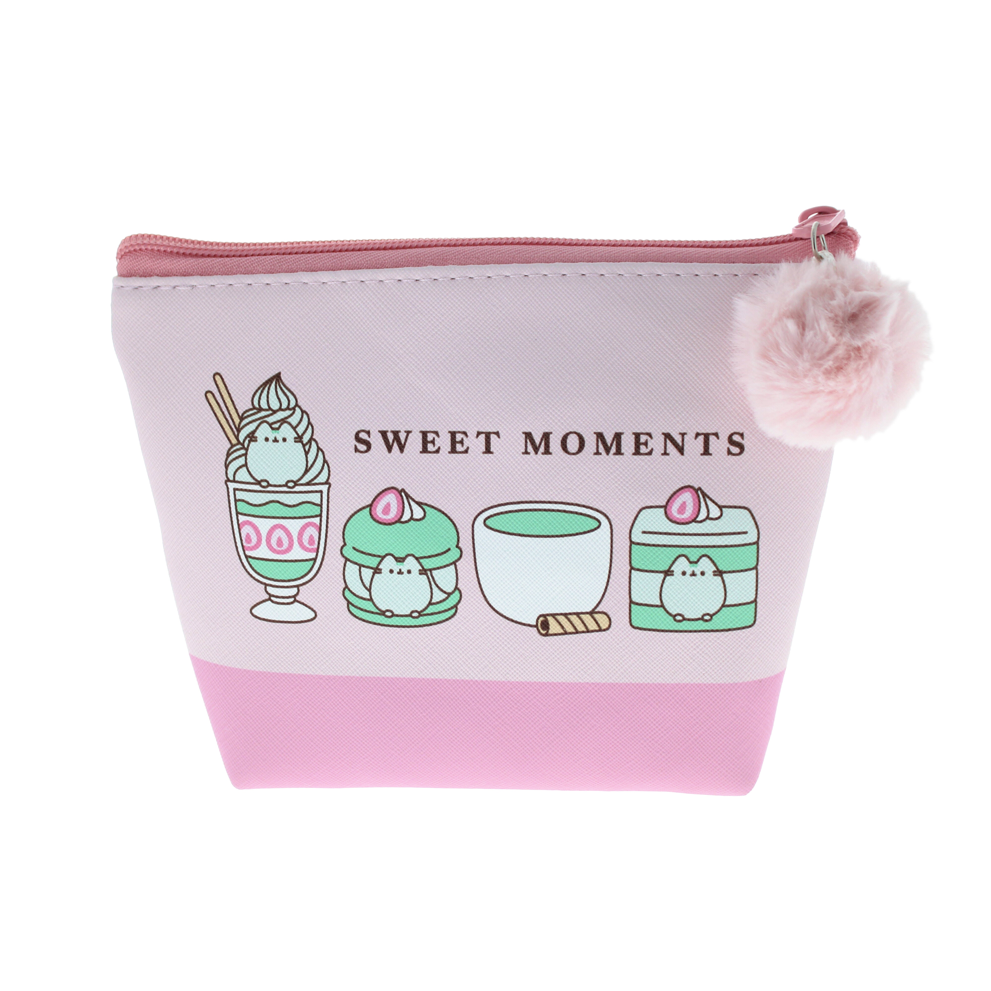 Pennfodral med pompom, Pusheen Sweets