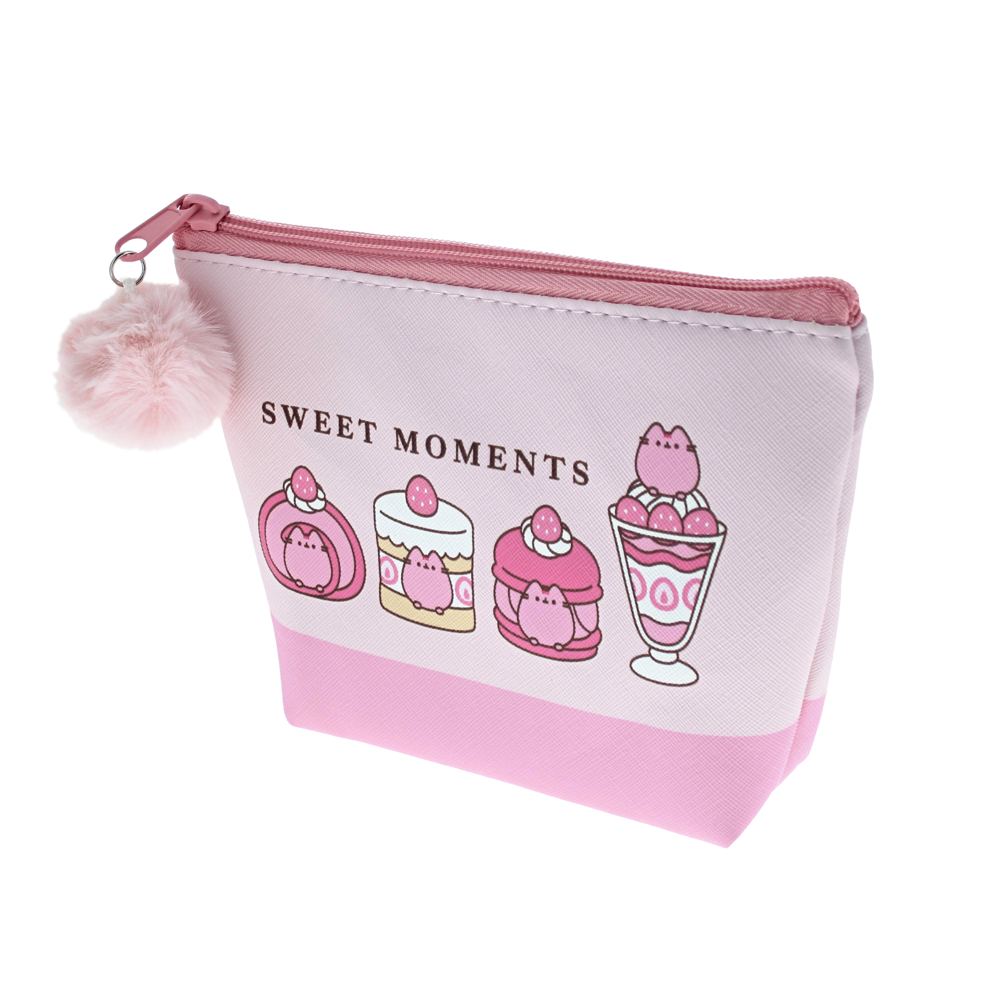 Pennfodral med pompom, Pusheen Sweets