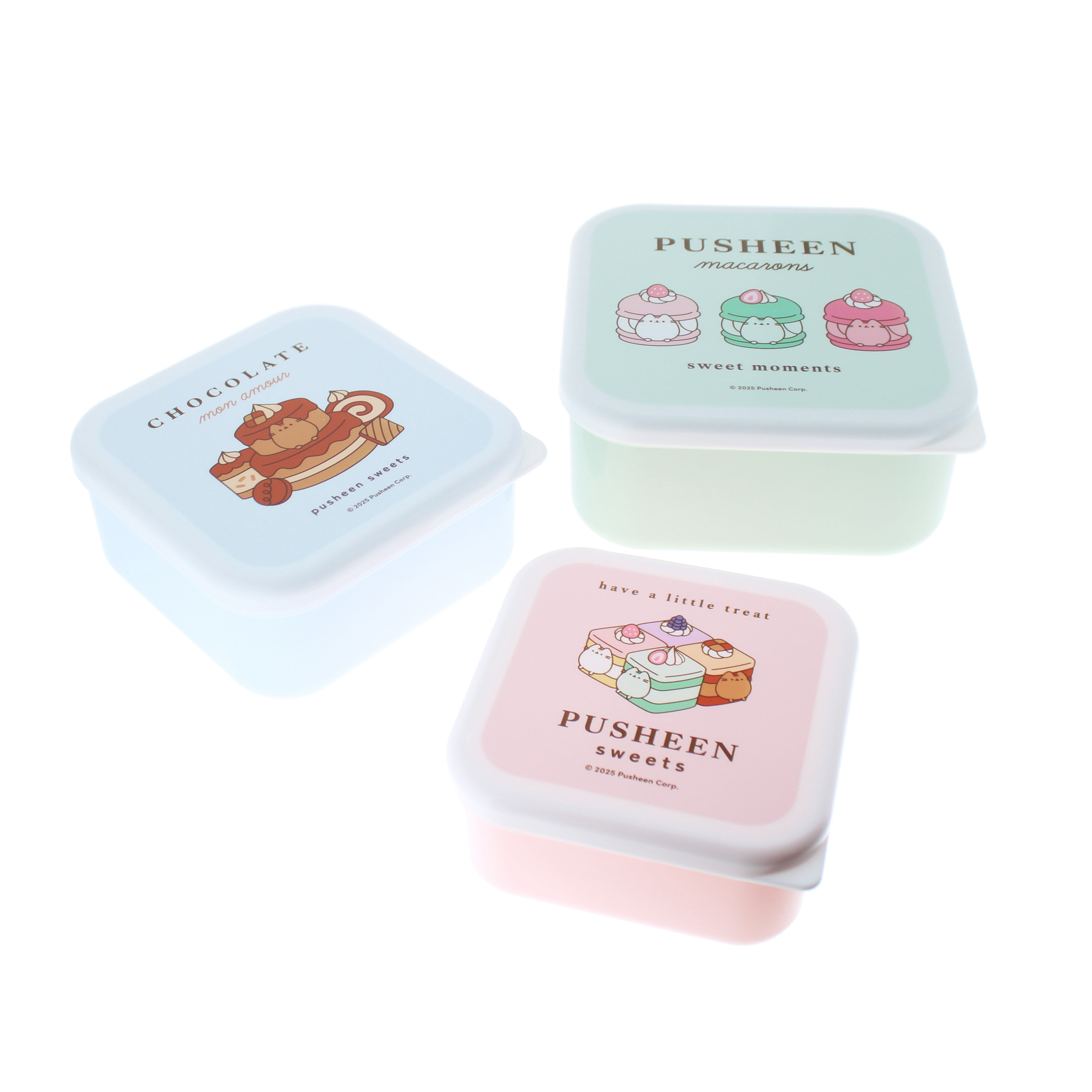 3-pack Pusheen Sweets lunchlådor