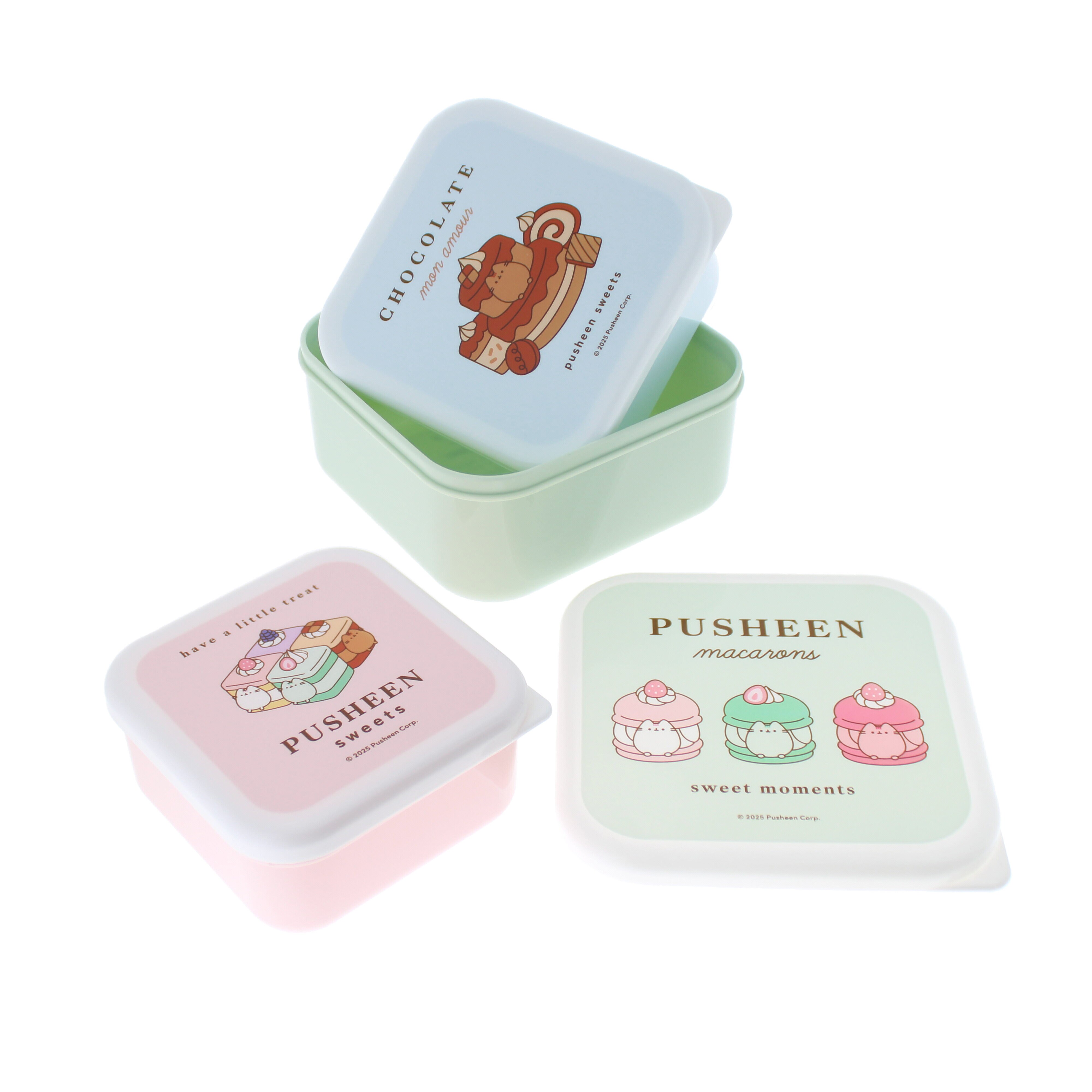 3-pack Pusheen Sweets lunchlådor