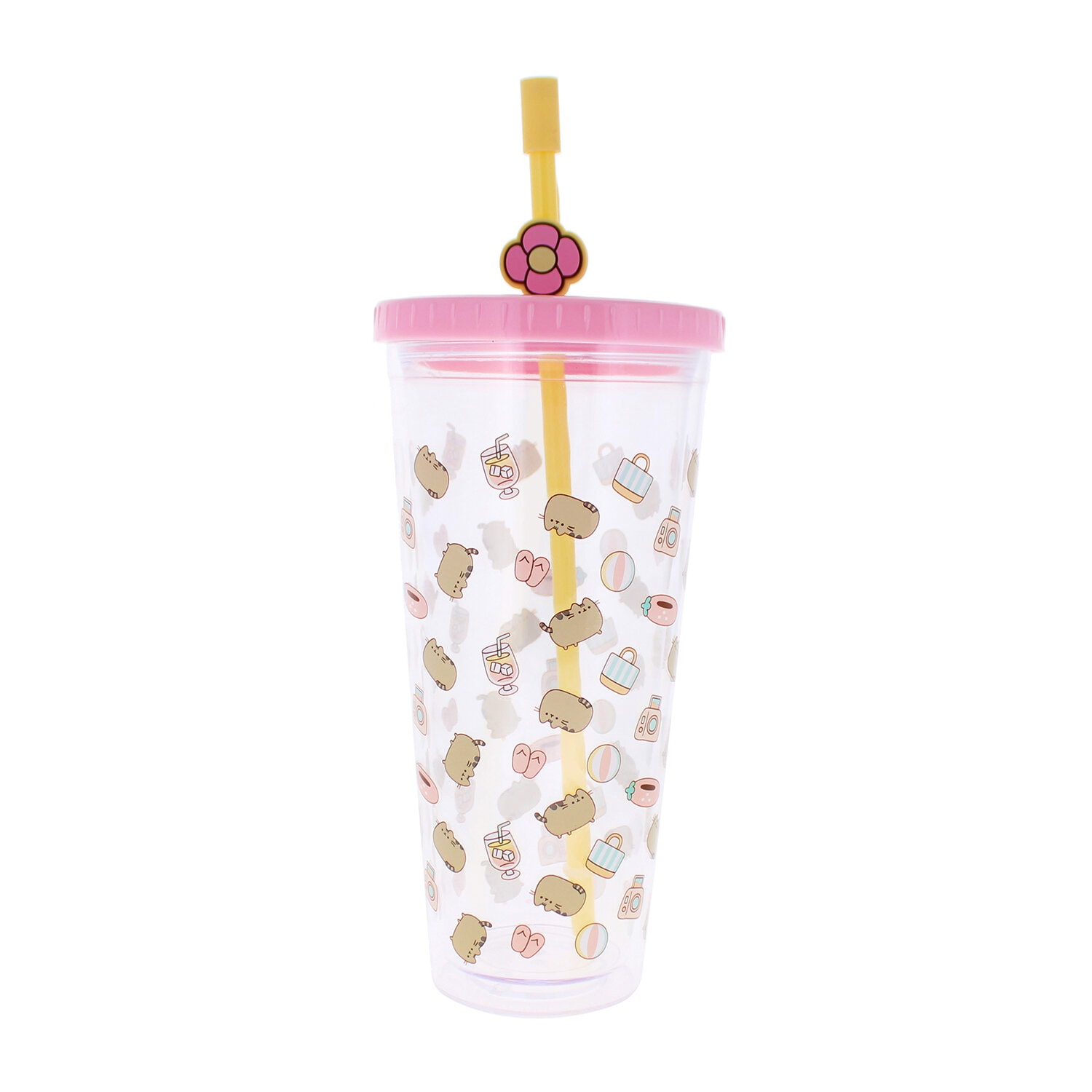 Pusheen Tropical Vacation Tumbler