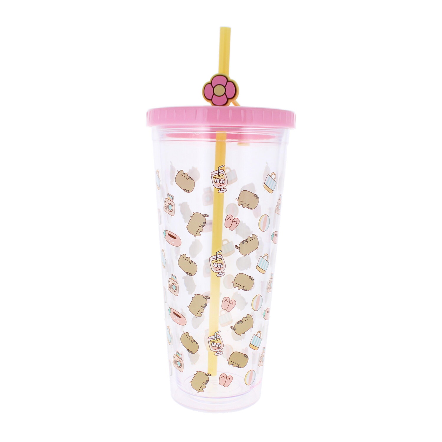 Pusheen Tropical Vacation Tumbler