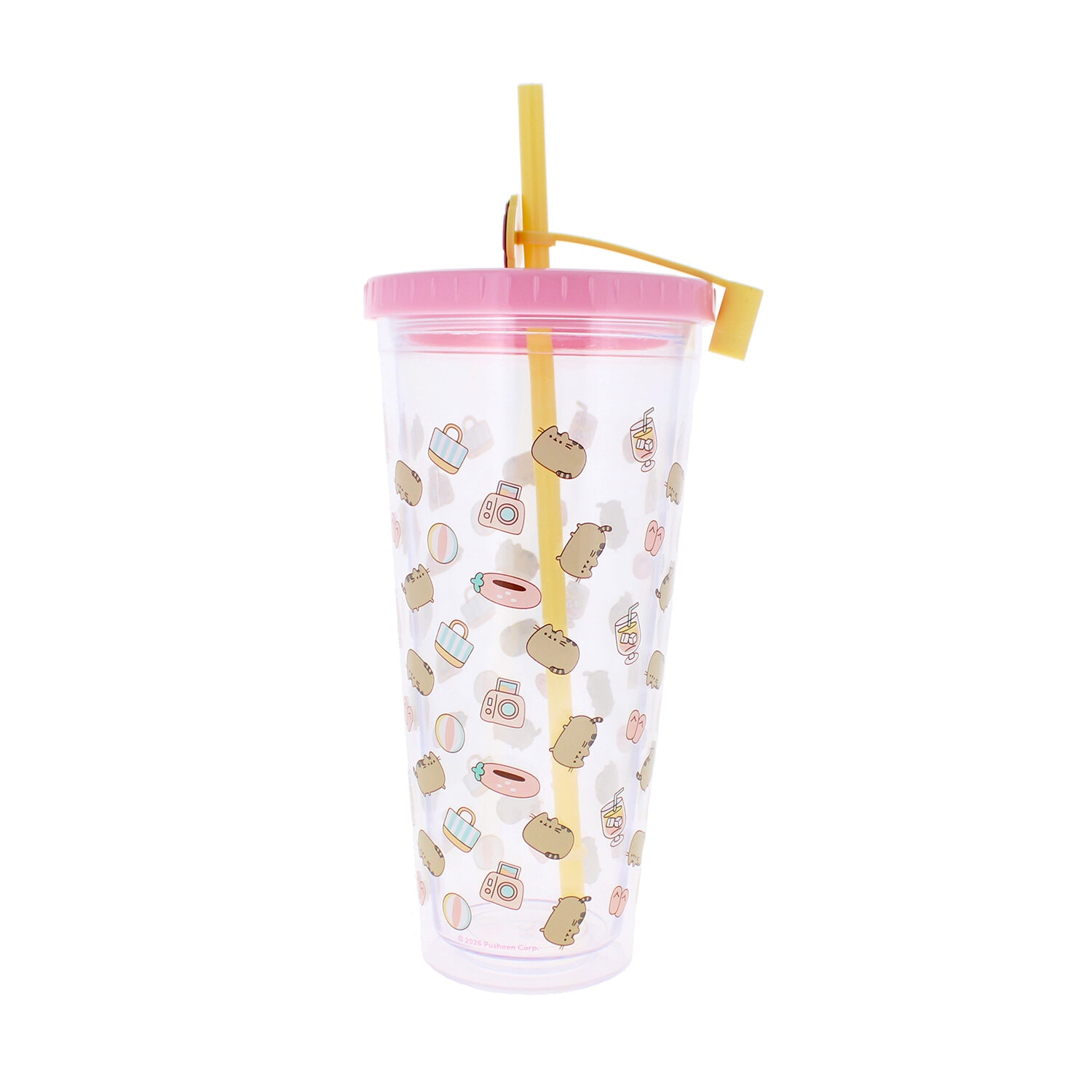 Pusheen Tropical Vacation Tumbler