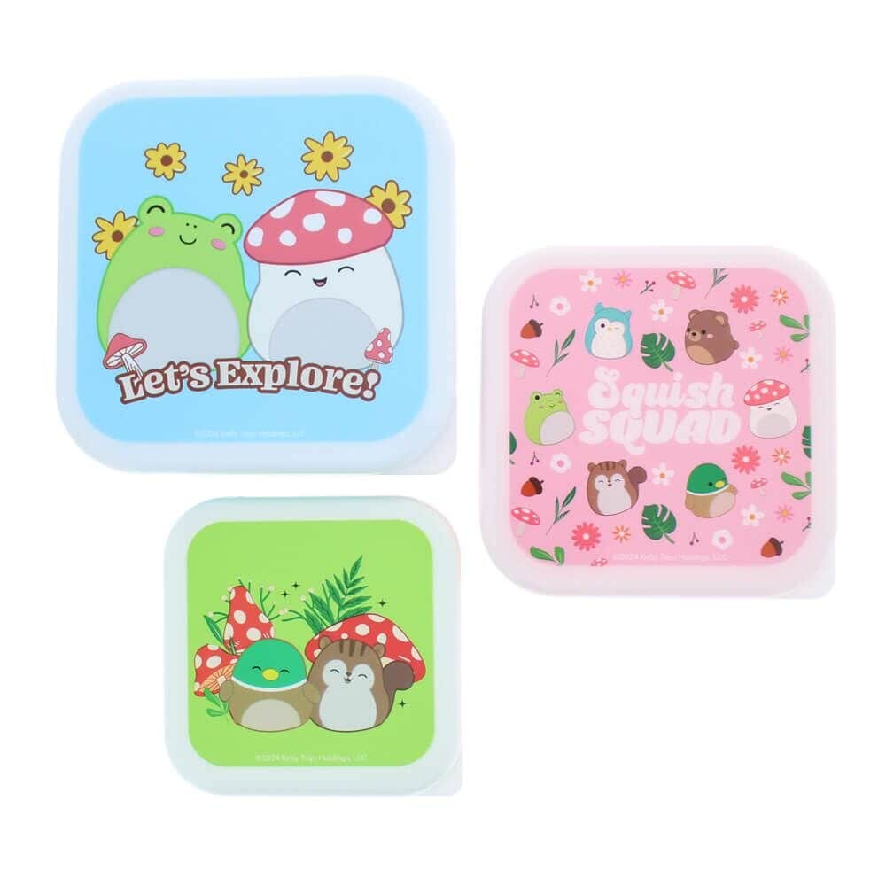 3-pack Squishmallows Cottage  lunchlådor 