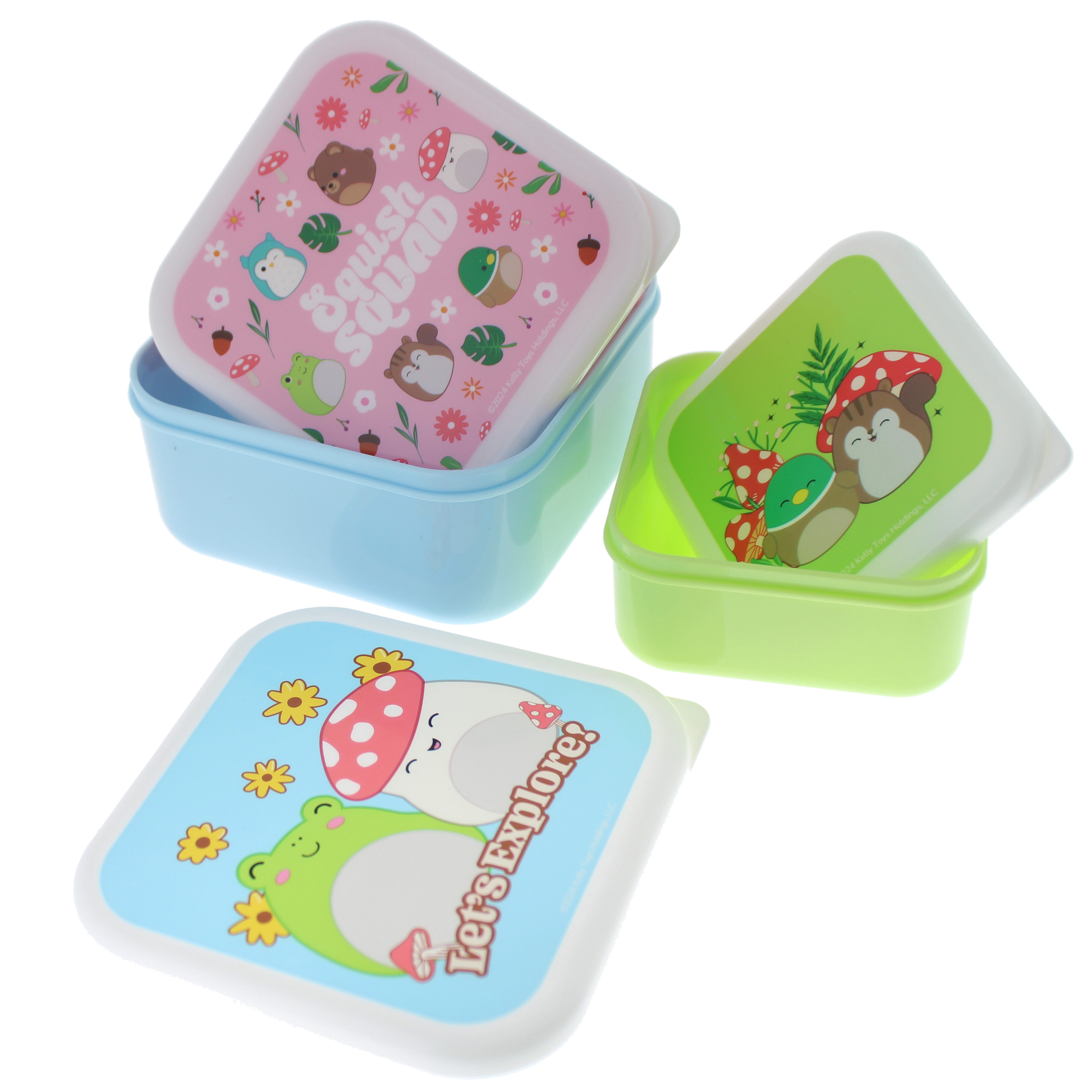 3-pack Squishmallows Cottage  lunchlådor 