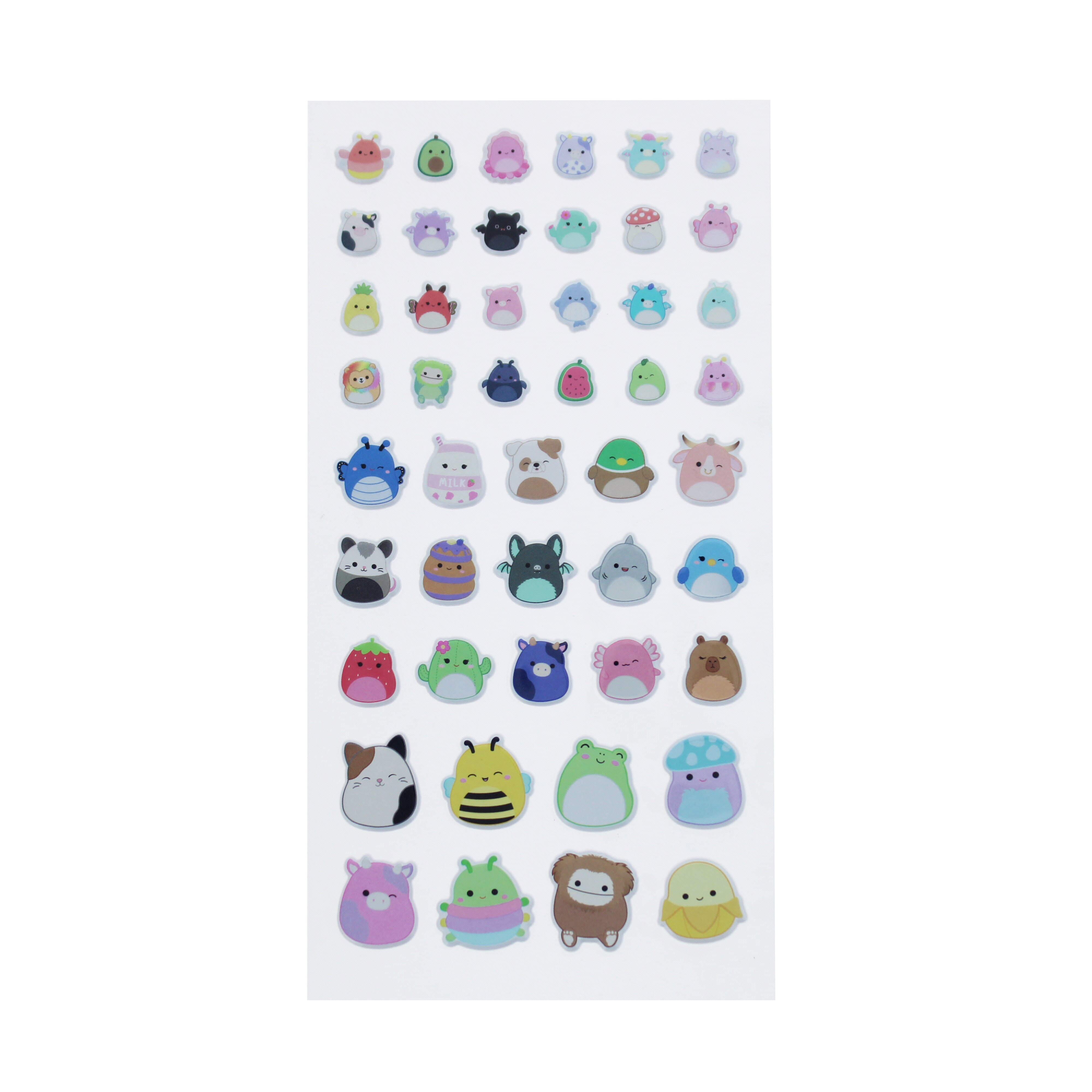 Squishmallow Days Puffy Stickers