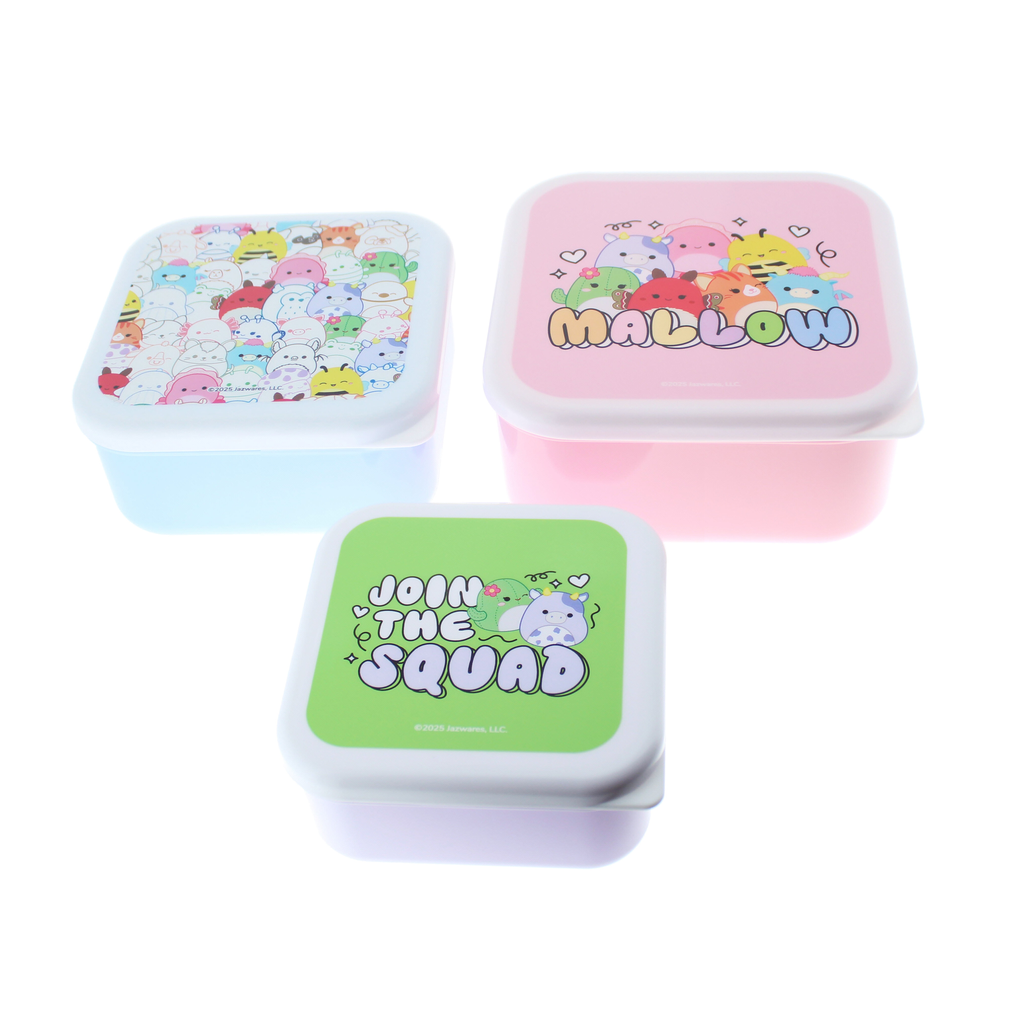 3-pack Squishmallow Days lunchlådor