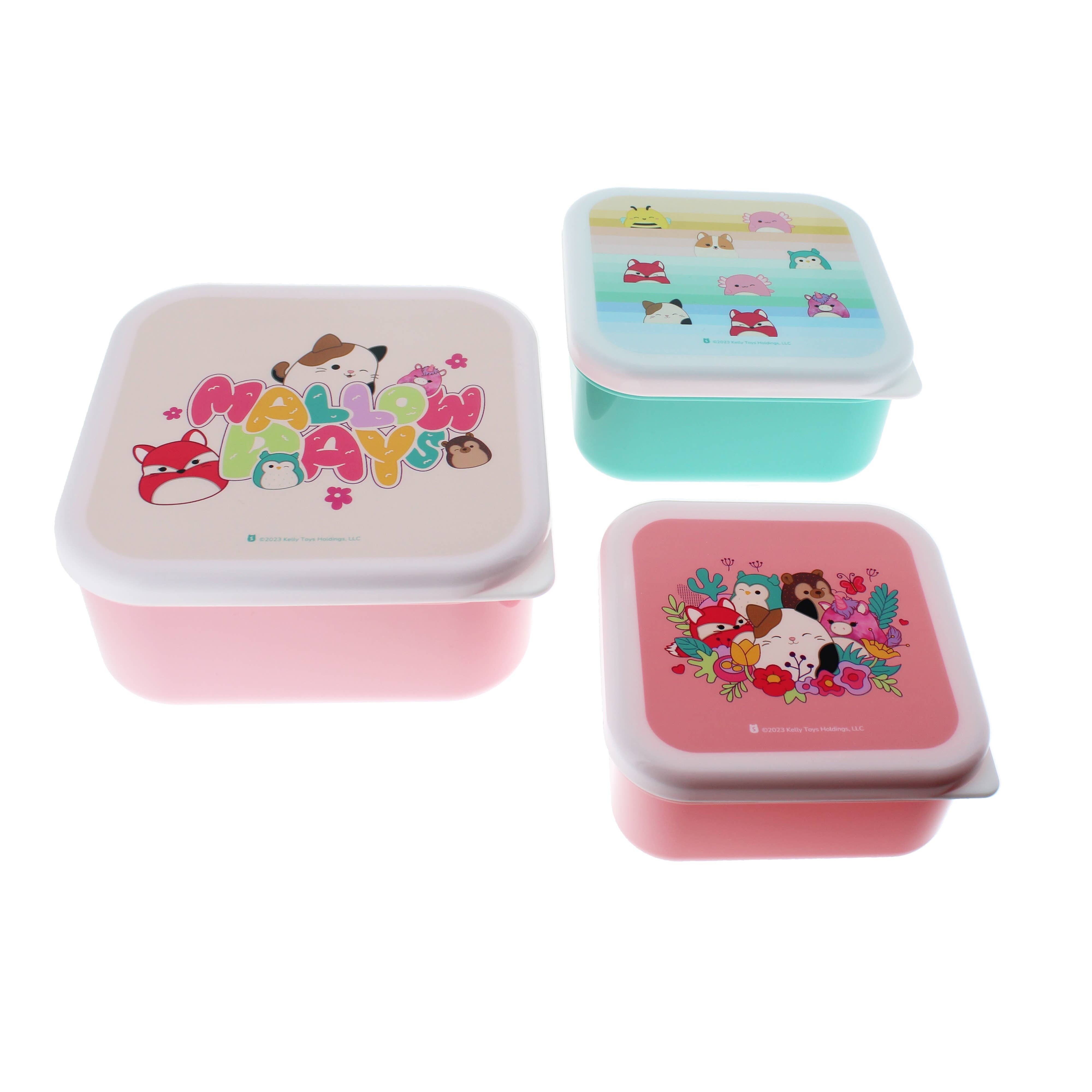 3-pack Squishmallows lunchlådor