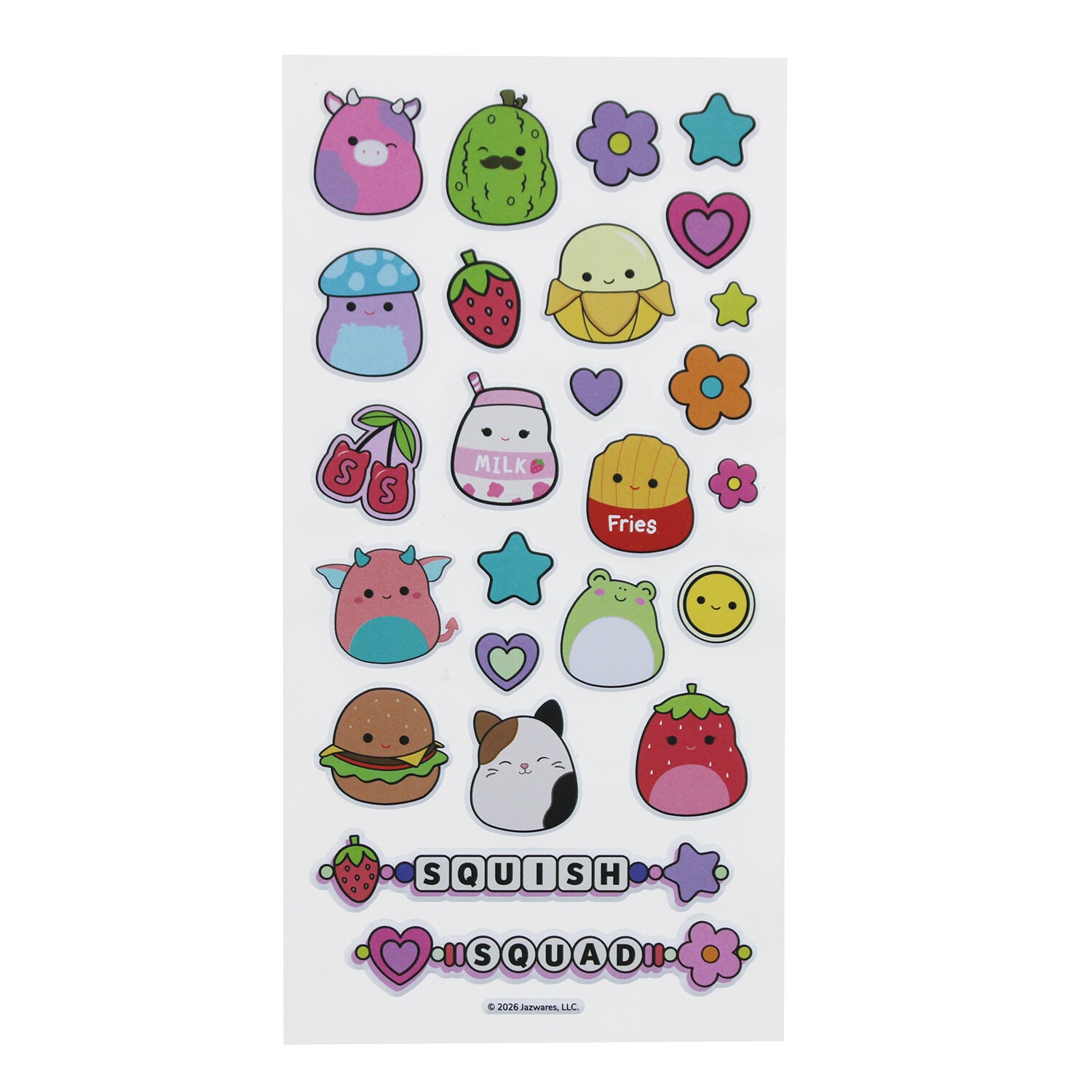 Squishmallows Y2K Stickers