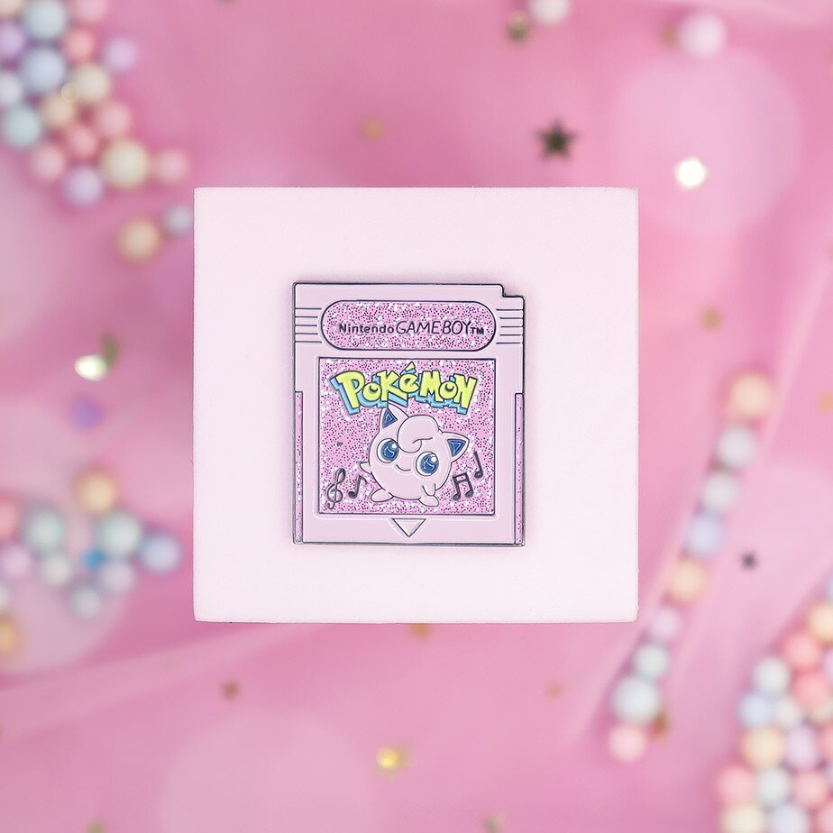 Pin - Jigglypuff, Gameboy cartridge