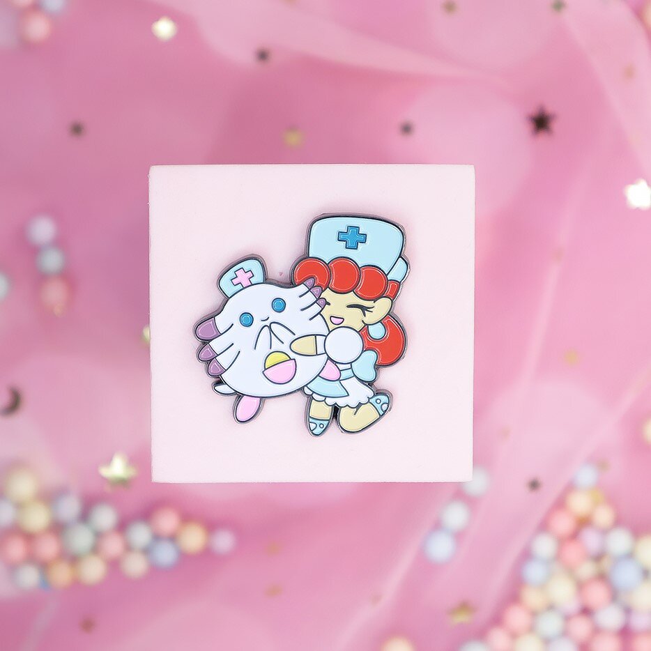 Pin - Nurse Joy & Chansey