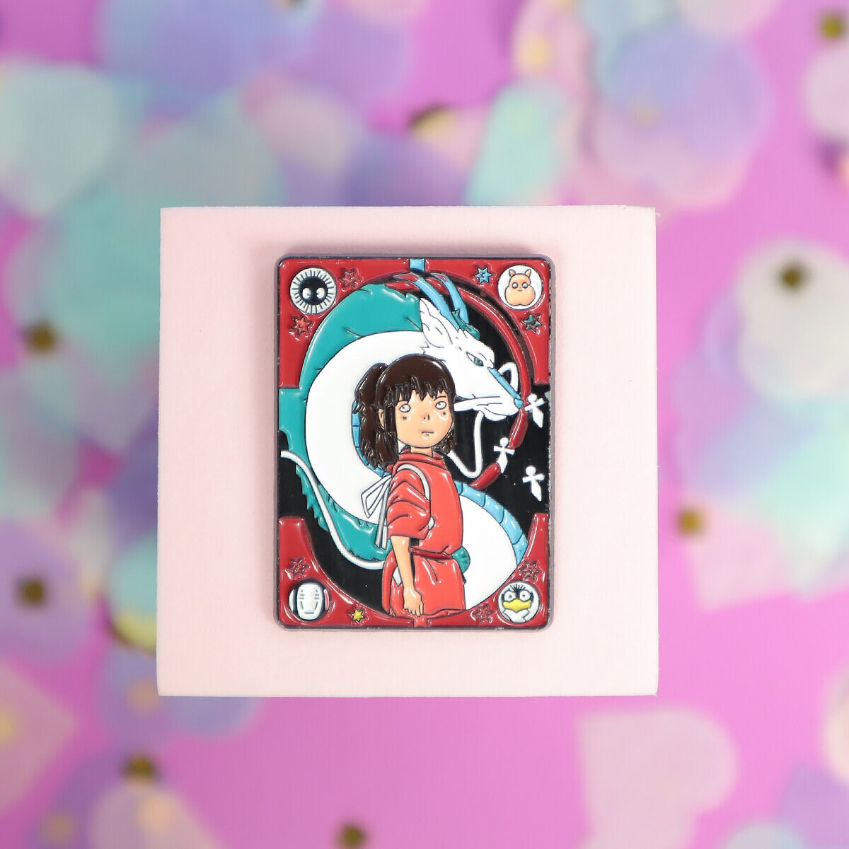 Pin Chihiro och Haku från Spirited Away