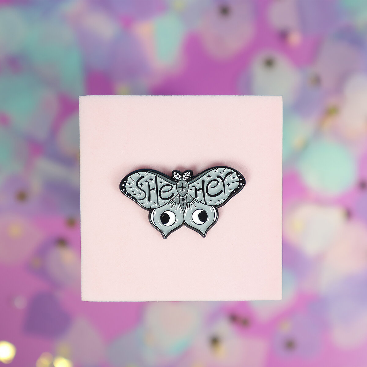Pin - She Her moth
