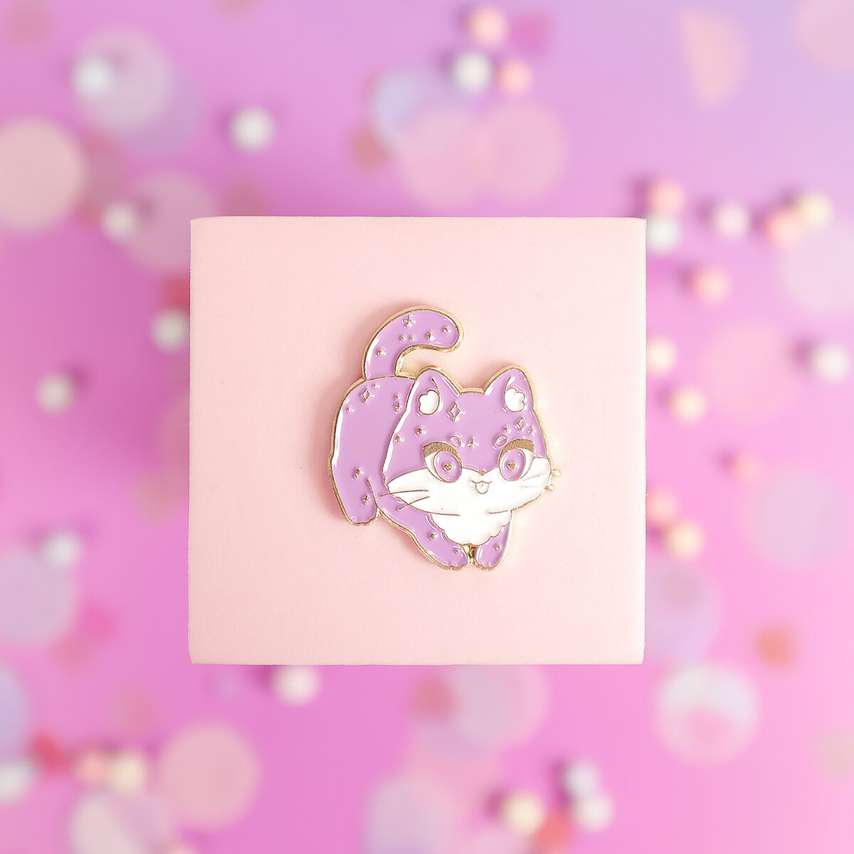 Pin - Purple Kitty