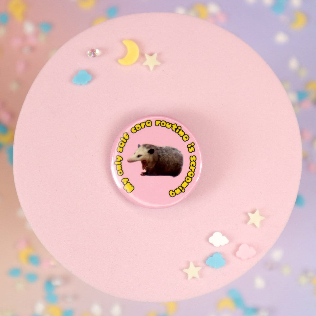 Knapp - Opossum, screaming self care