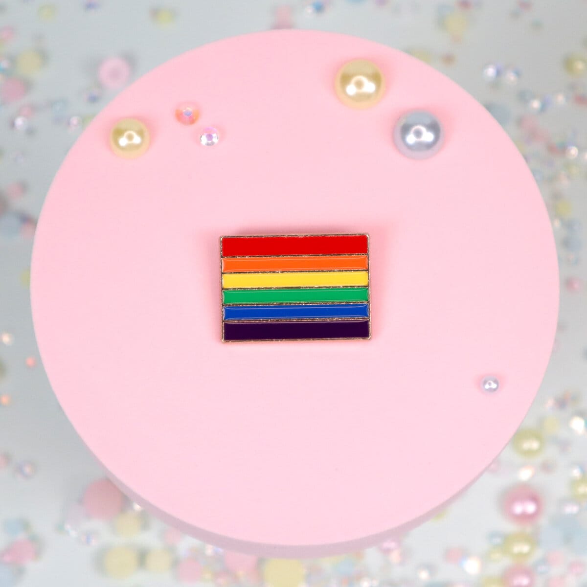 Pin - Pride-flagga