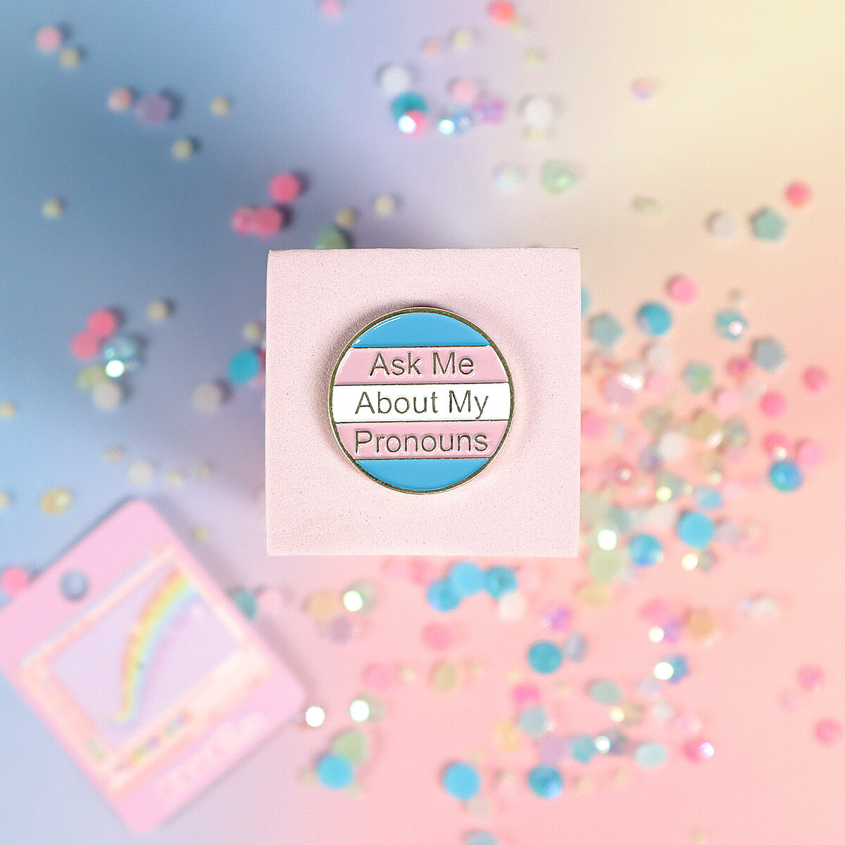 Pin - Ask me about my pronouns