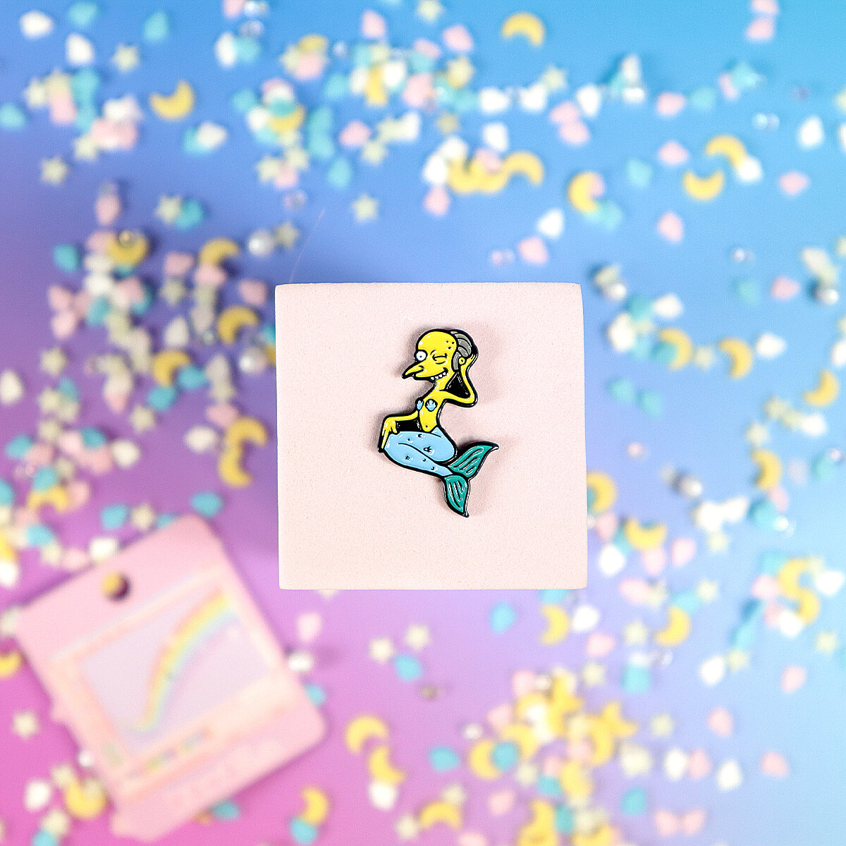 Pin - Mermaid Mr. Burns