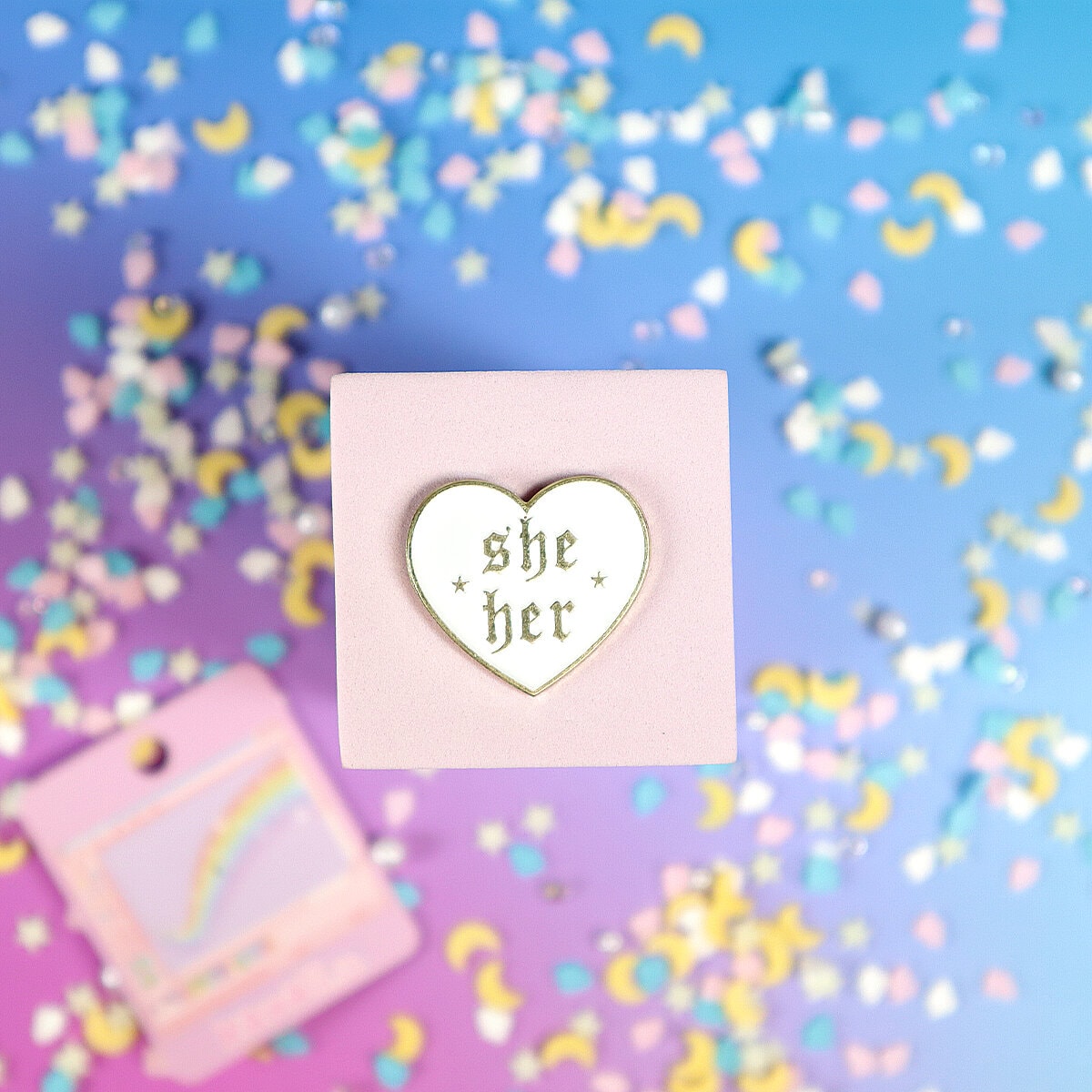 Pin - She/Her hjärta