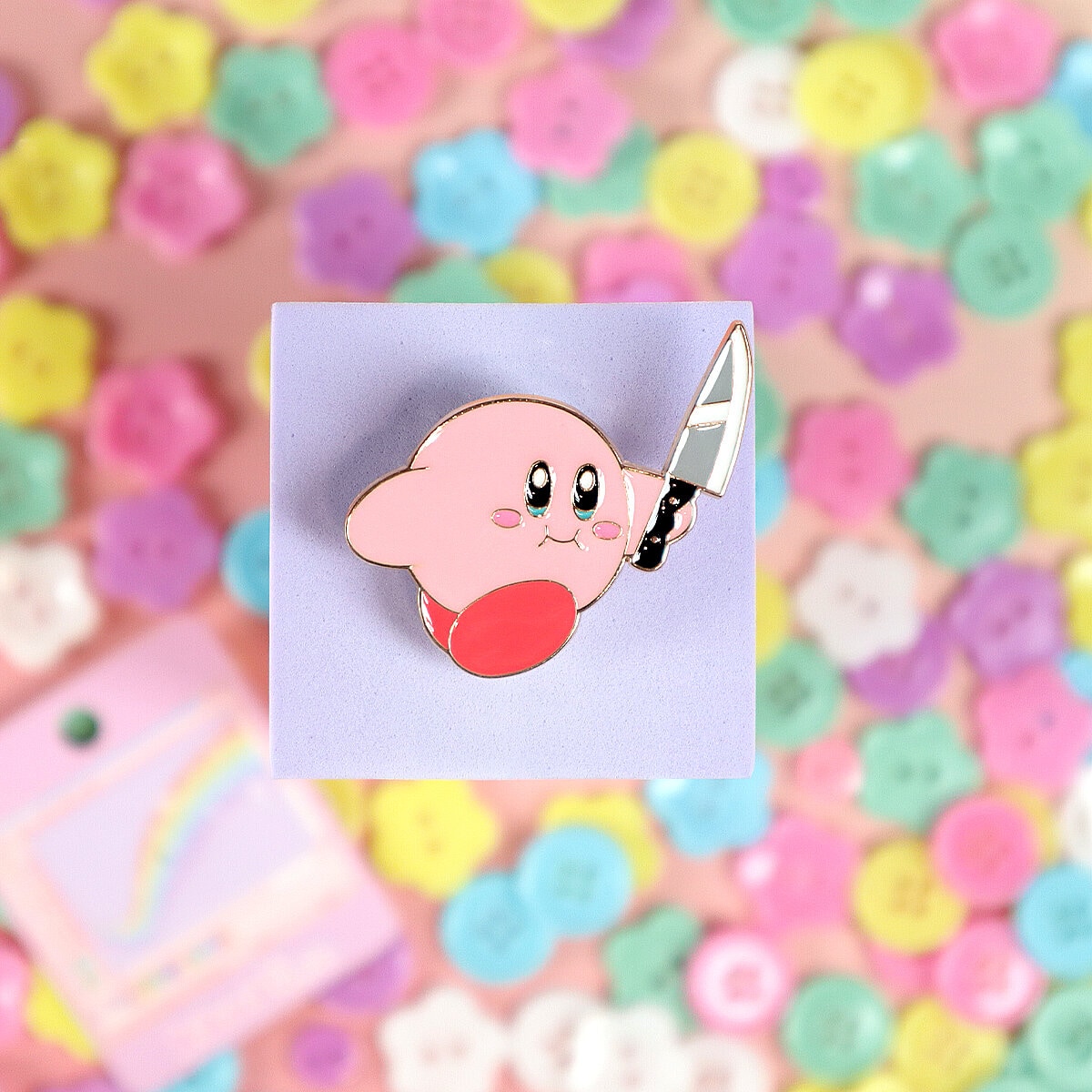 Pin - Kirby med kniven 