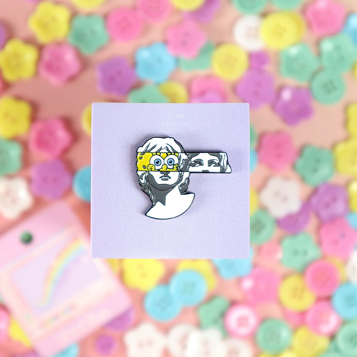 Pin - Artsy Spongebob
