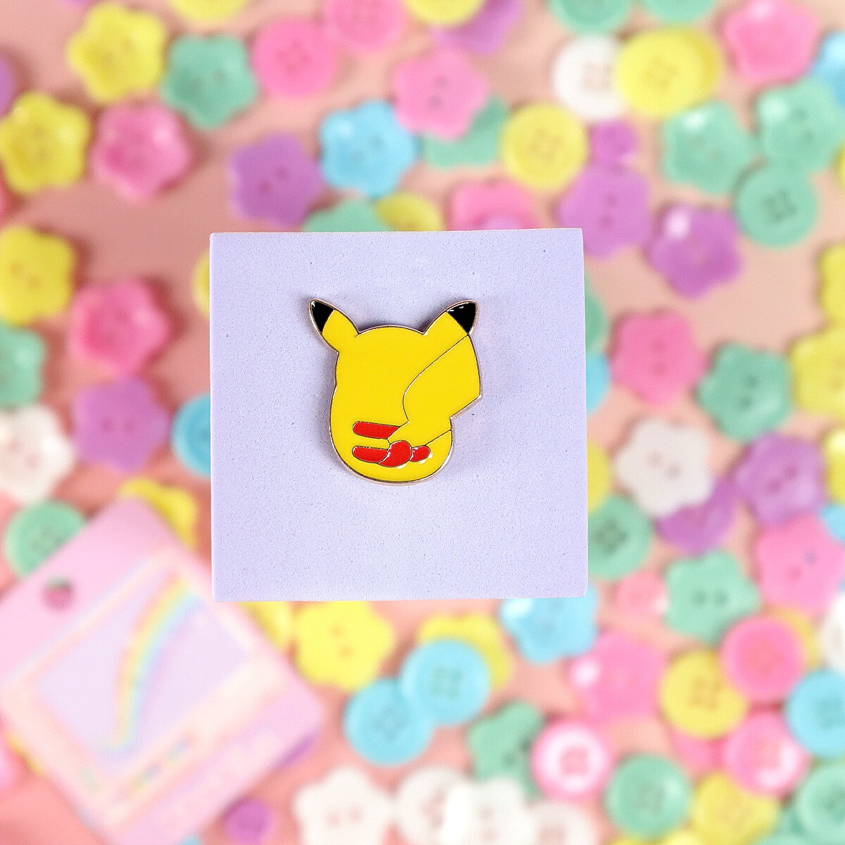 Pin - Pikachu bakifrån