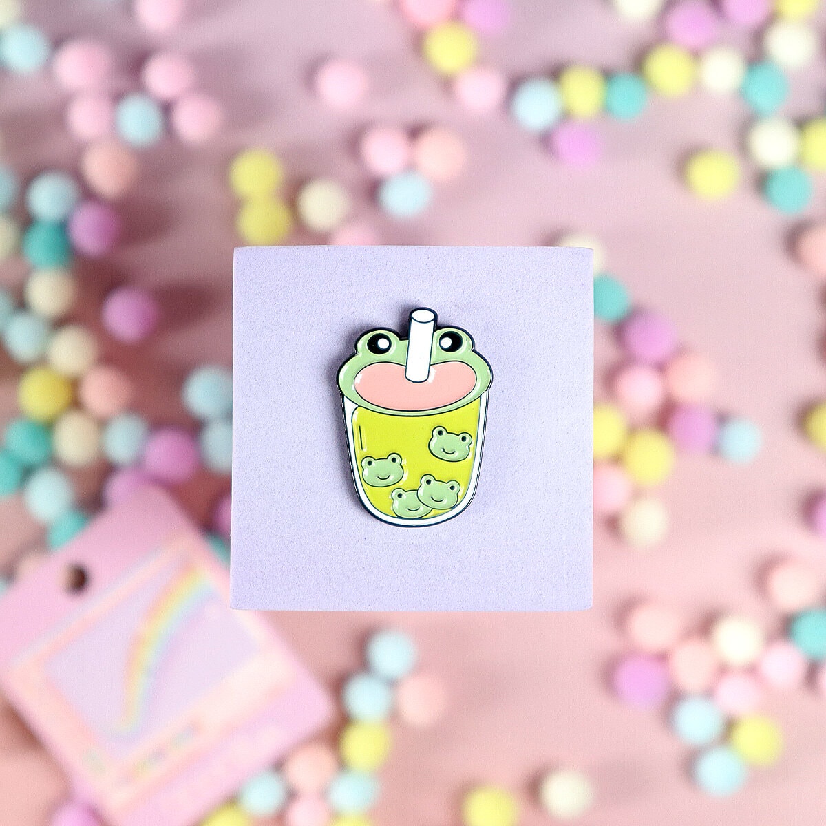 Pin - Froggy boba