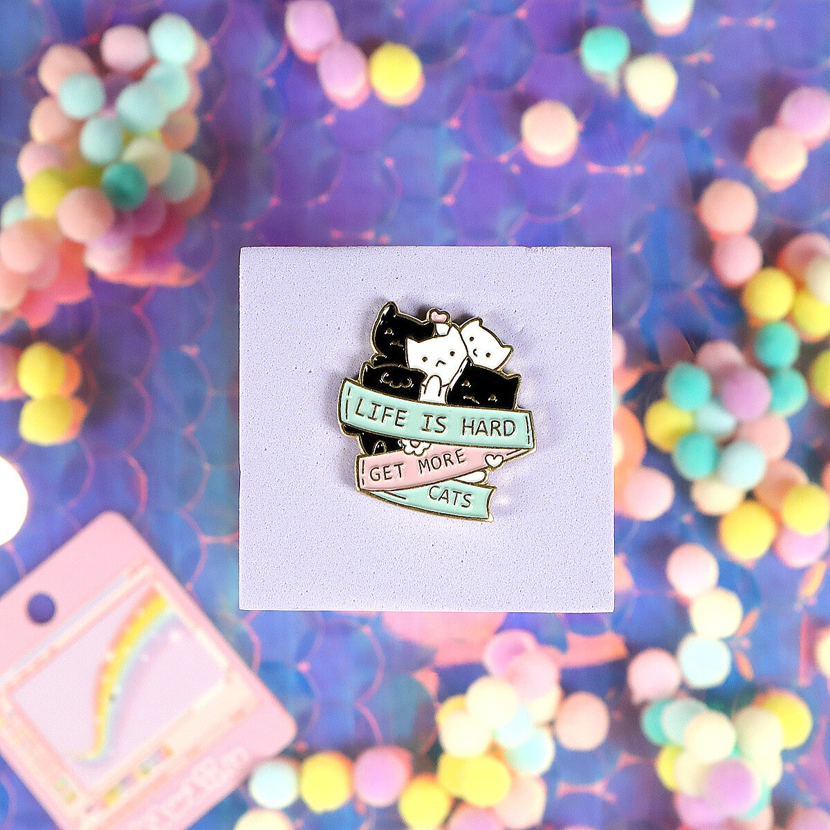 Pin - Life is hard get more cats